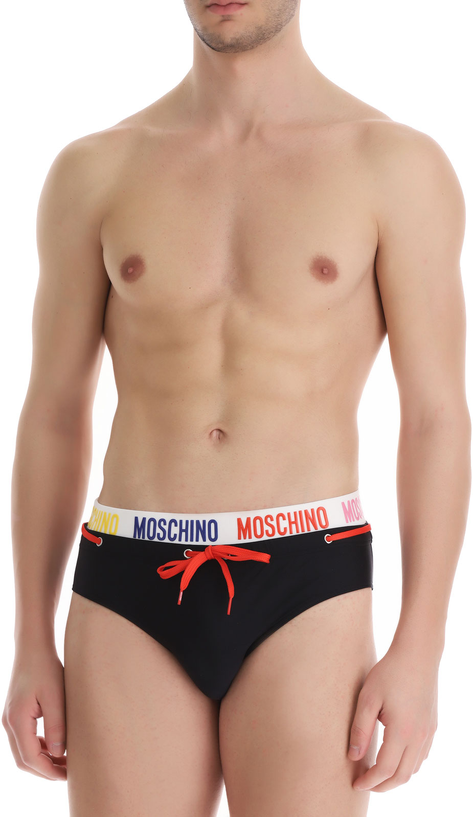 Black swim briefs