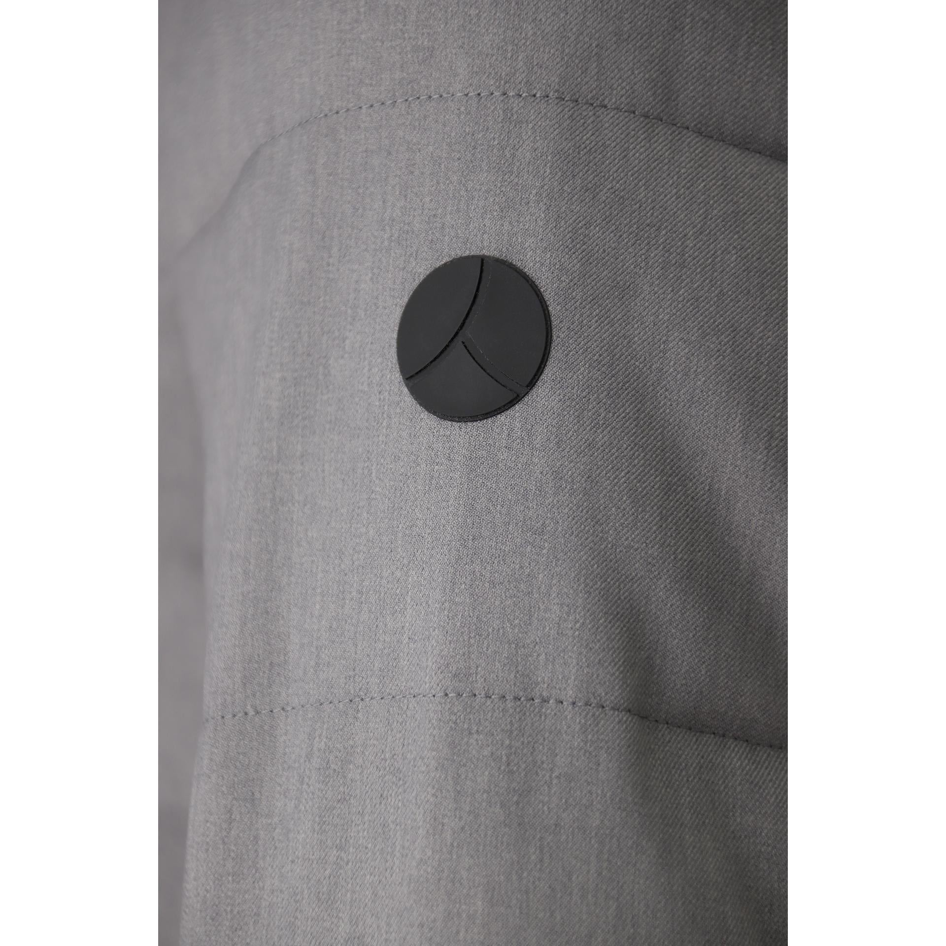 Giubbotto trapuntato grigio