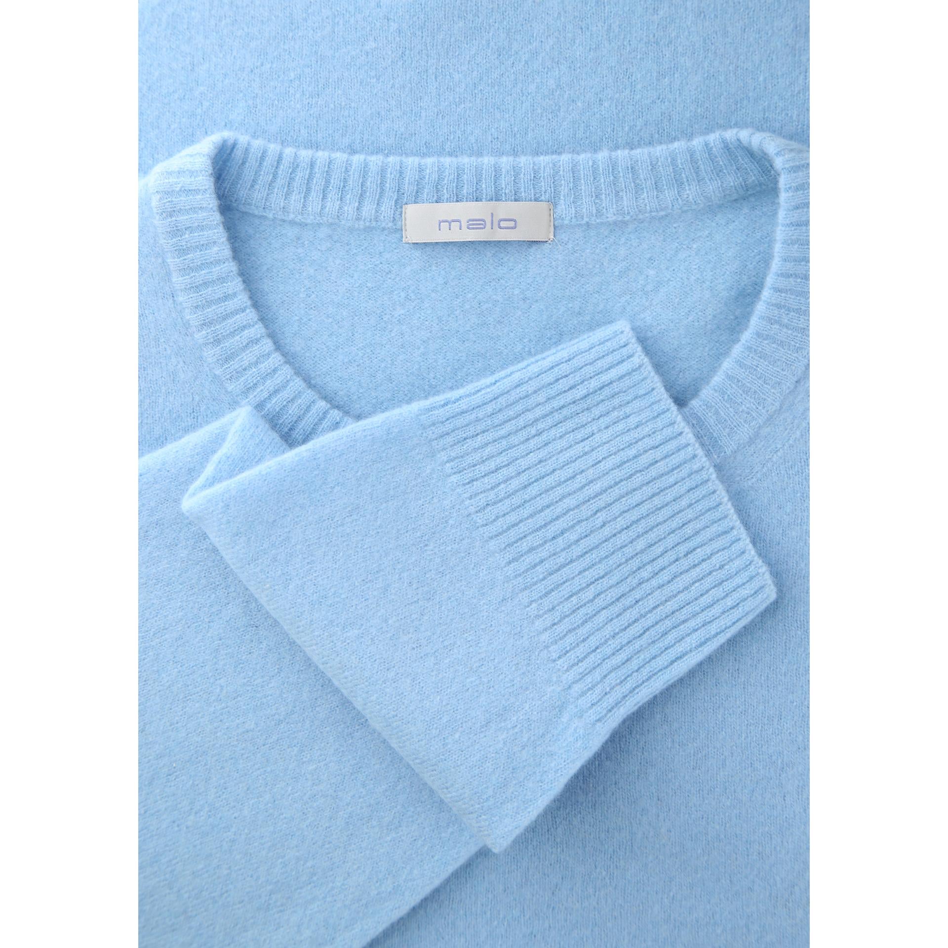 Wool crewneck sweater