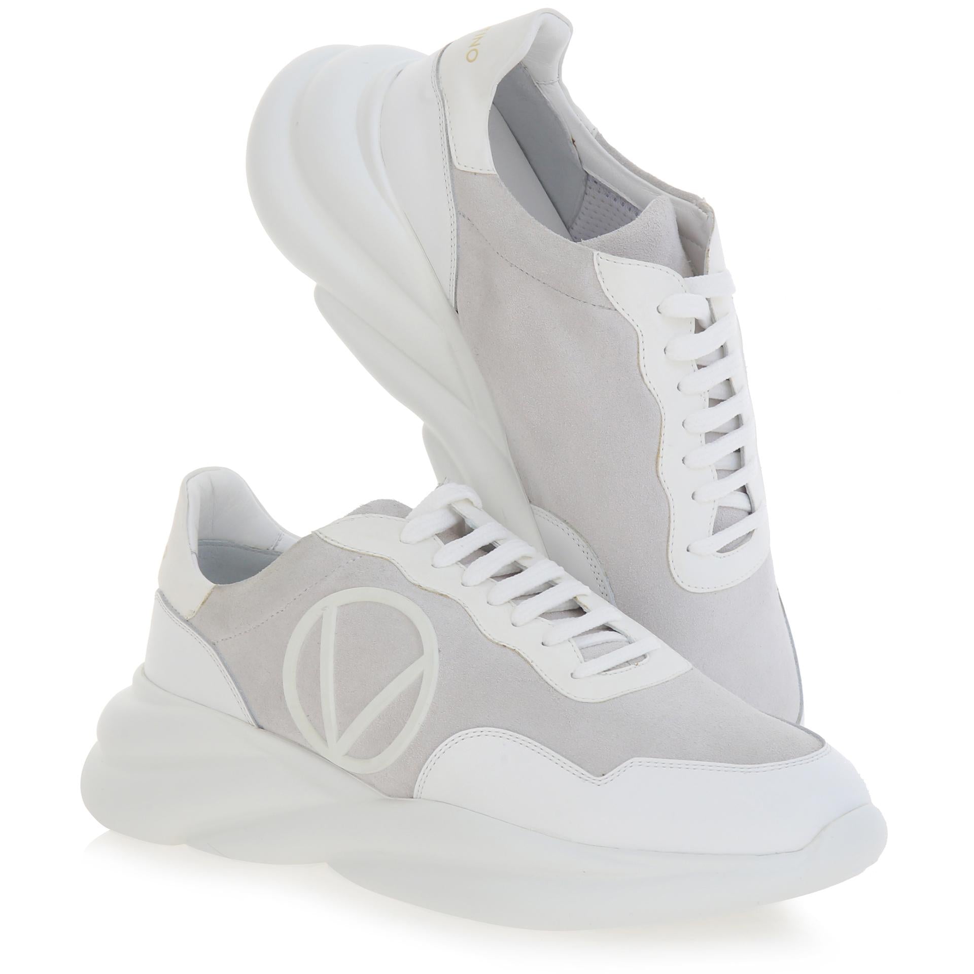 Sneakers suede suola chunky