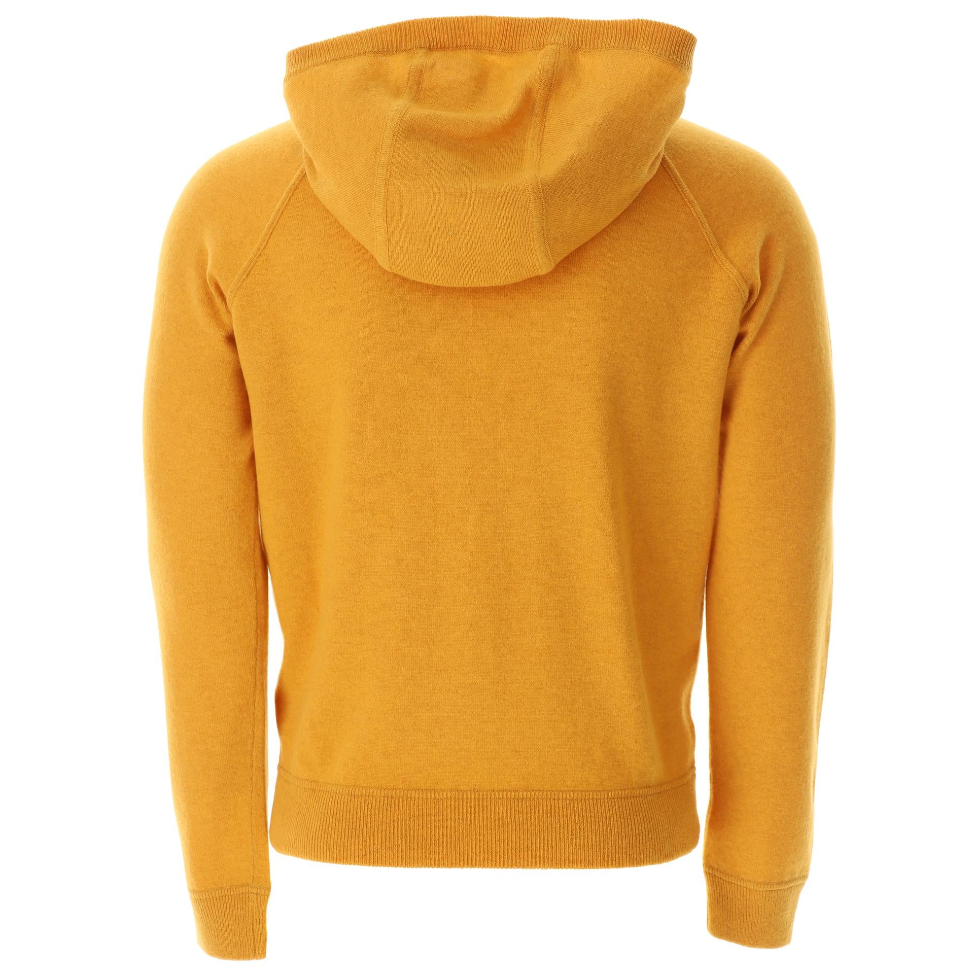 Cashmere hooded sweater