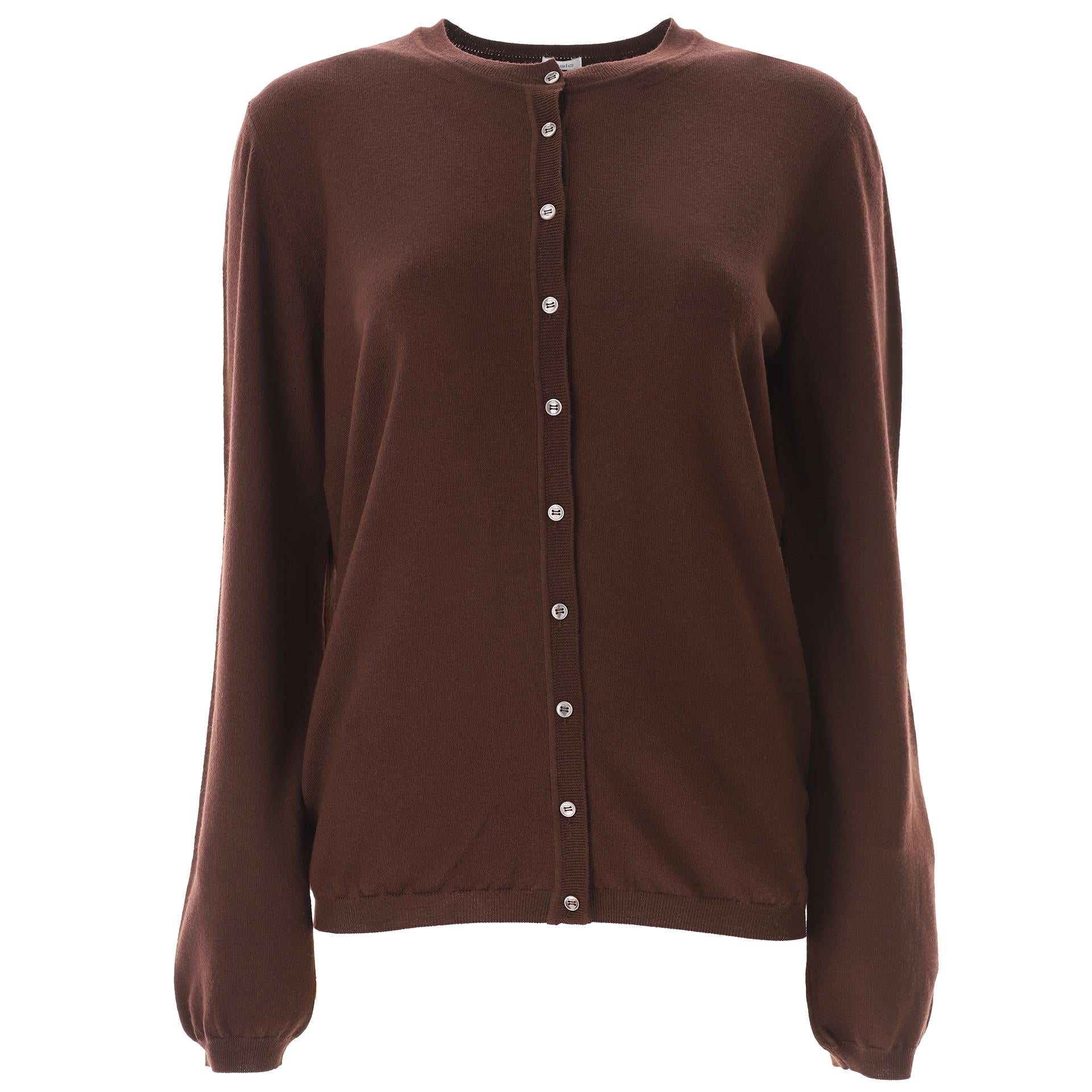 Wool cardigan