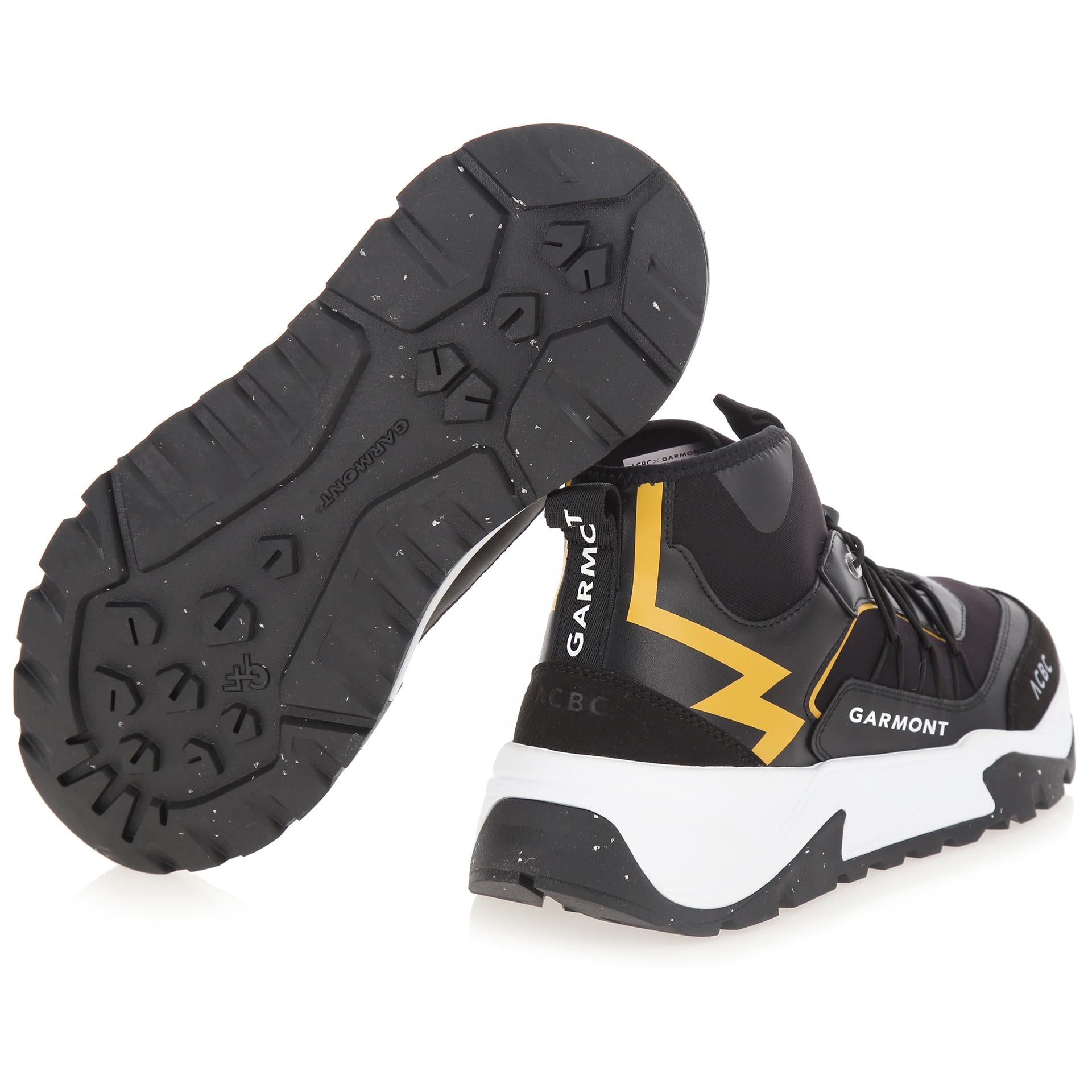High sneakers recycled materials