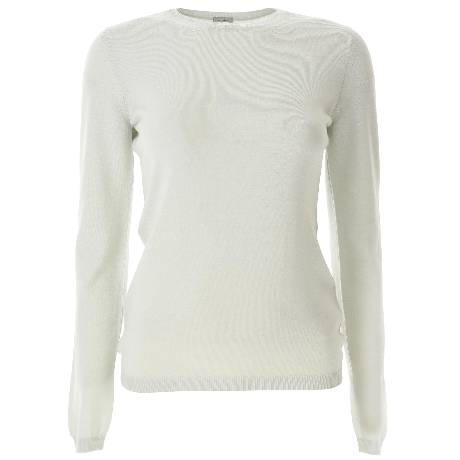 Wool and silk sweater