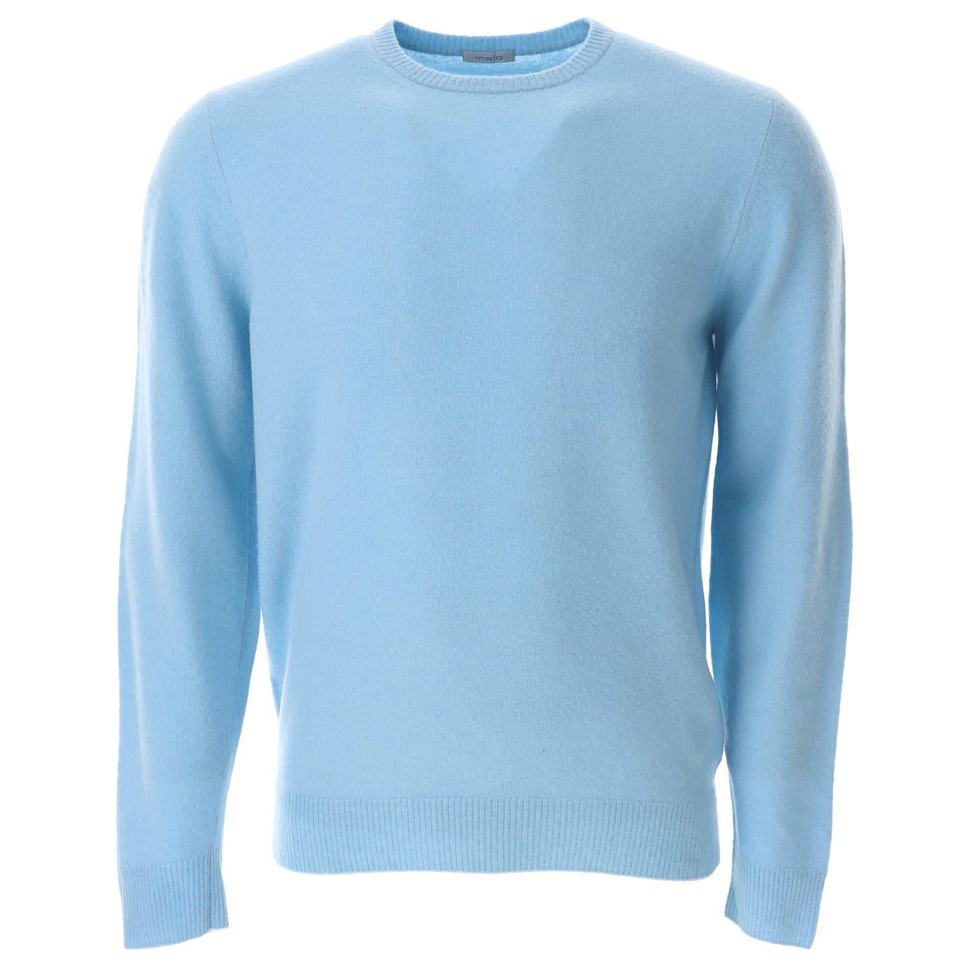 Wool crewneck sweater