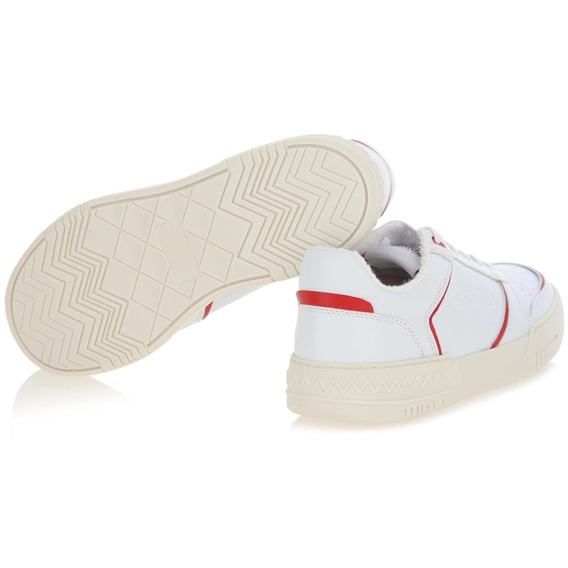 Sneakers bianca in materiali riciclati SHMIBNL 613 ACBC X MISSONI