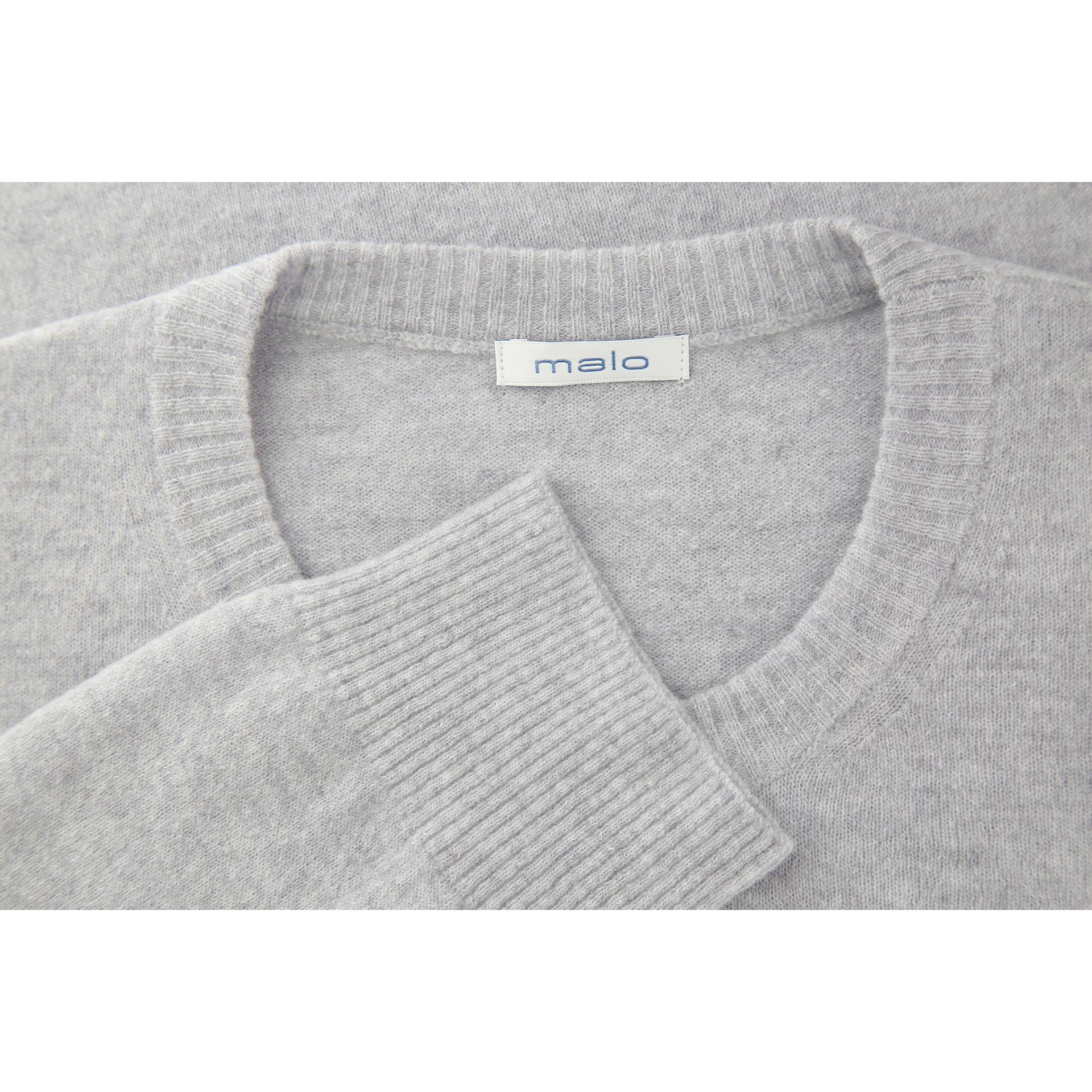 Wool crewneck sweater