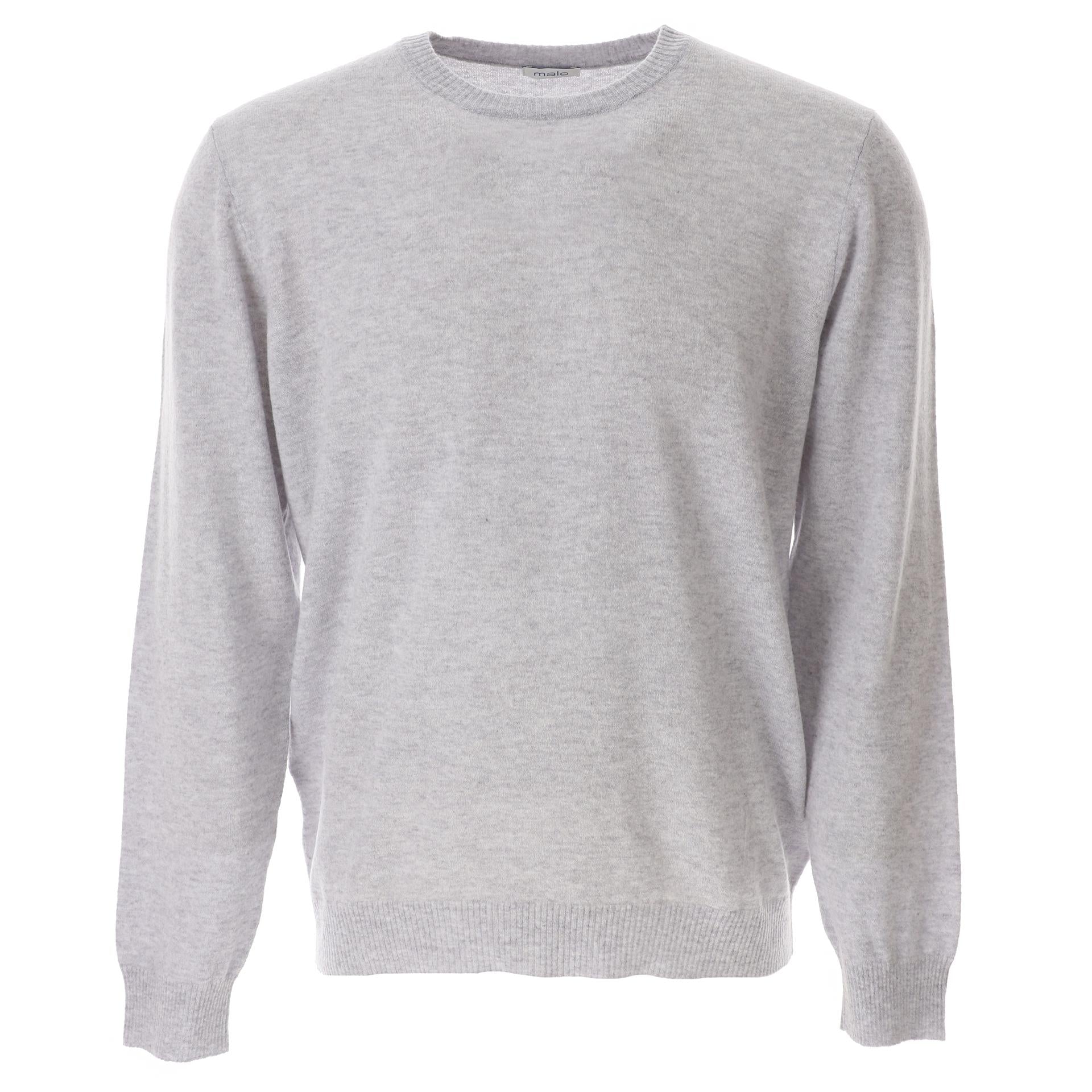 Wool crewneck sweater