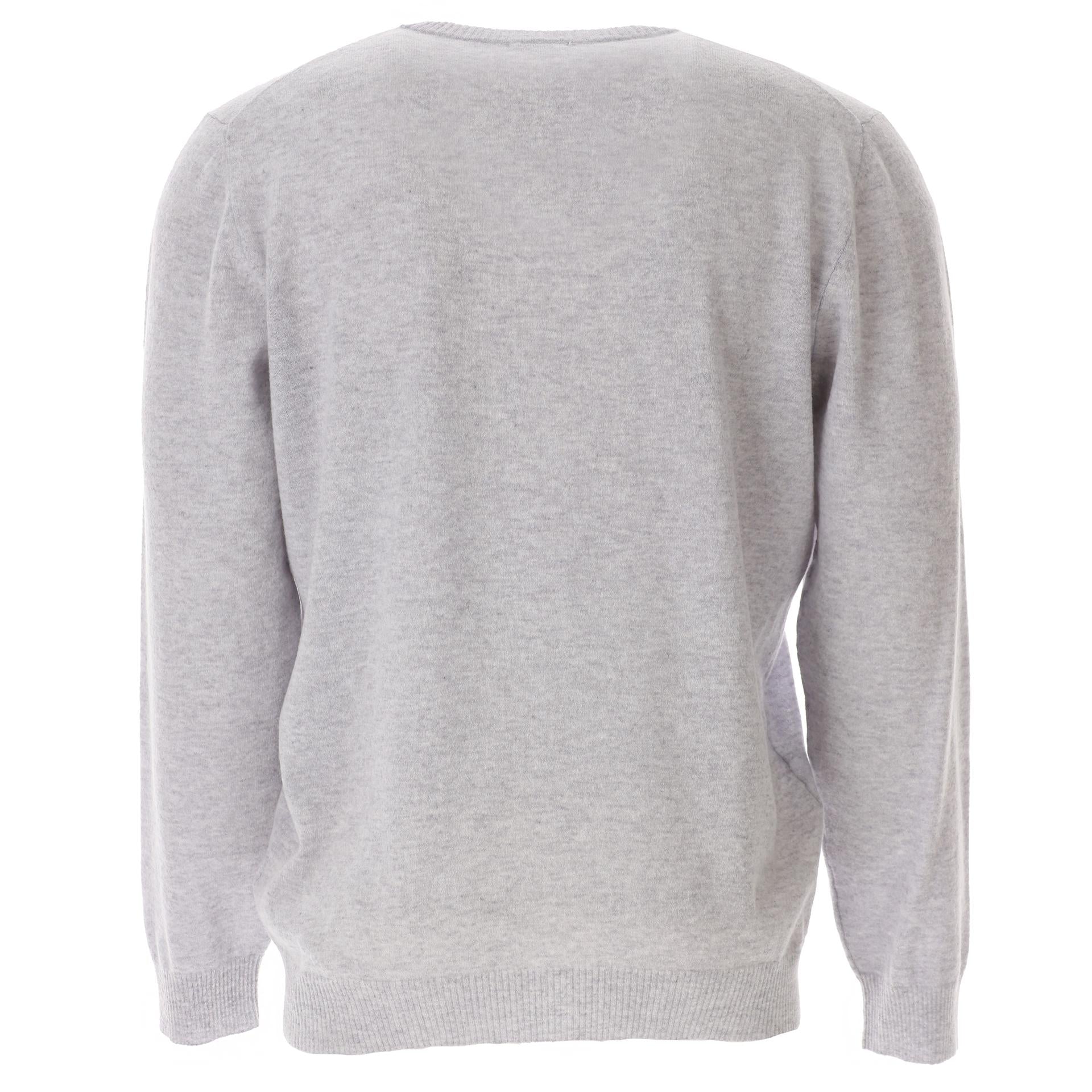 Wool crewneck sweater