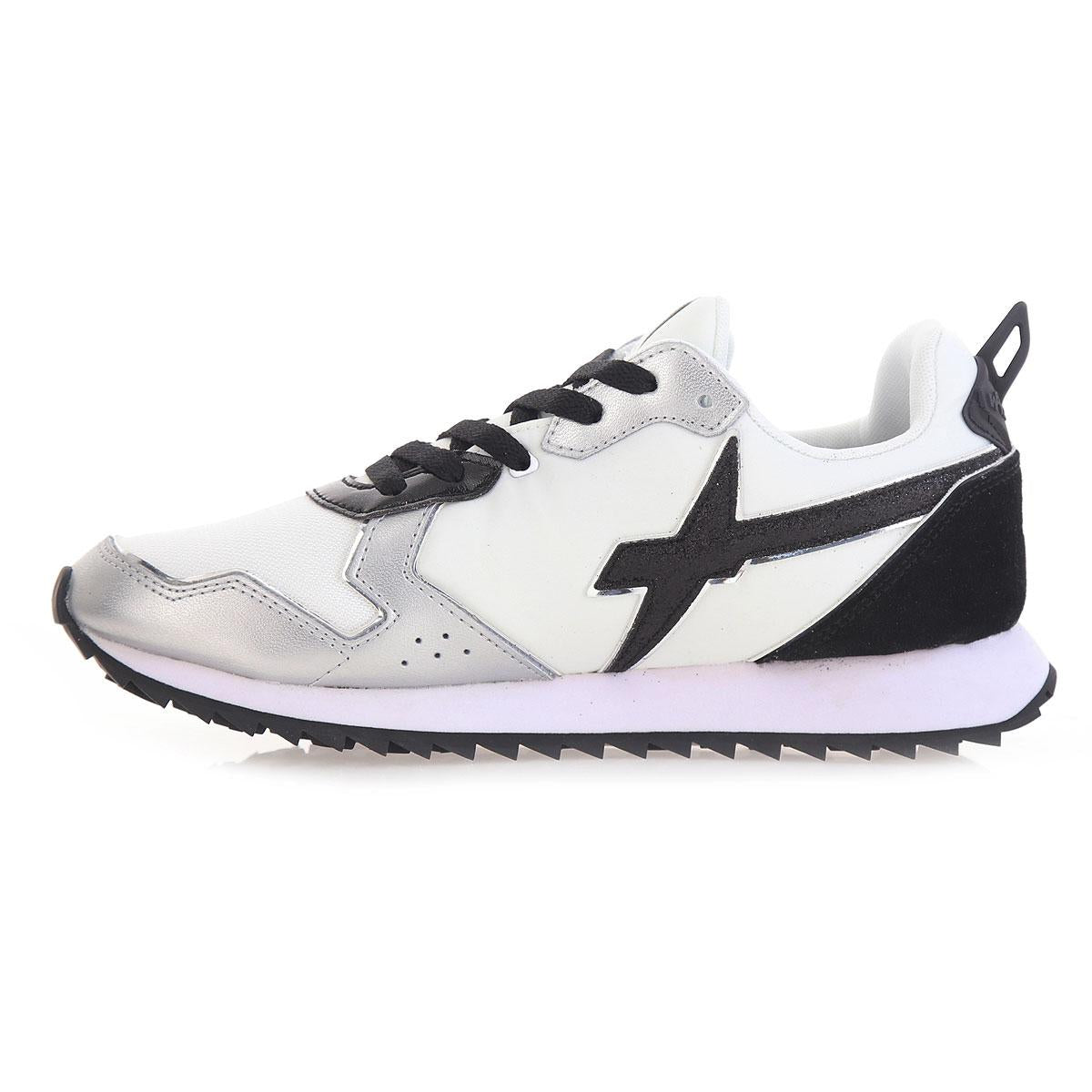Jet W white leather sneakers