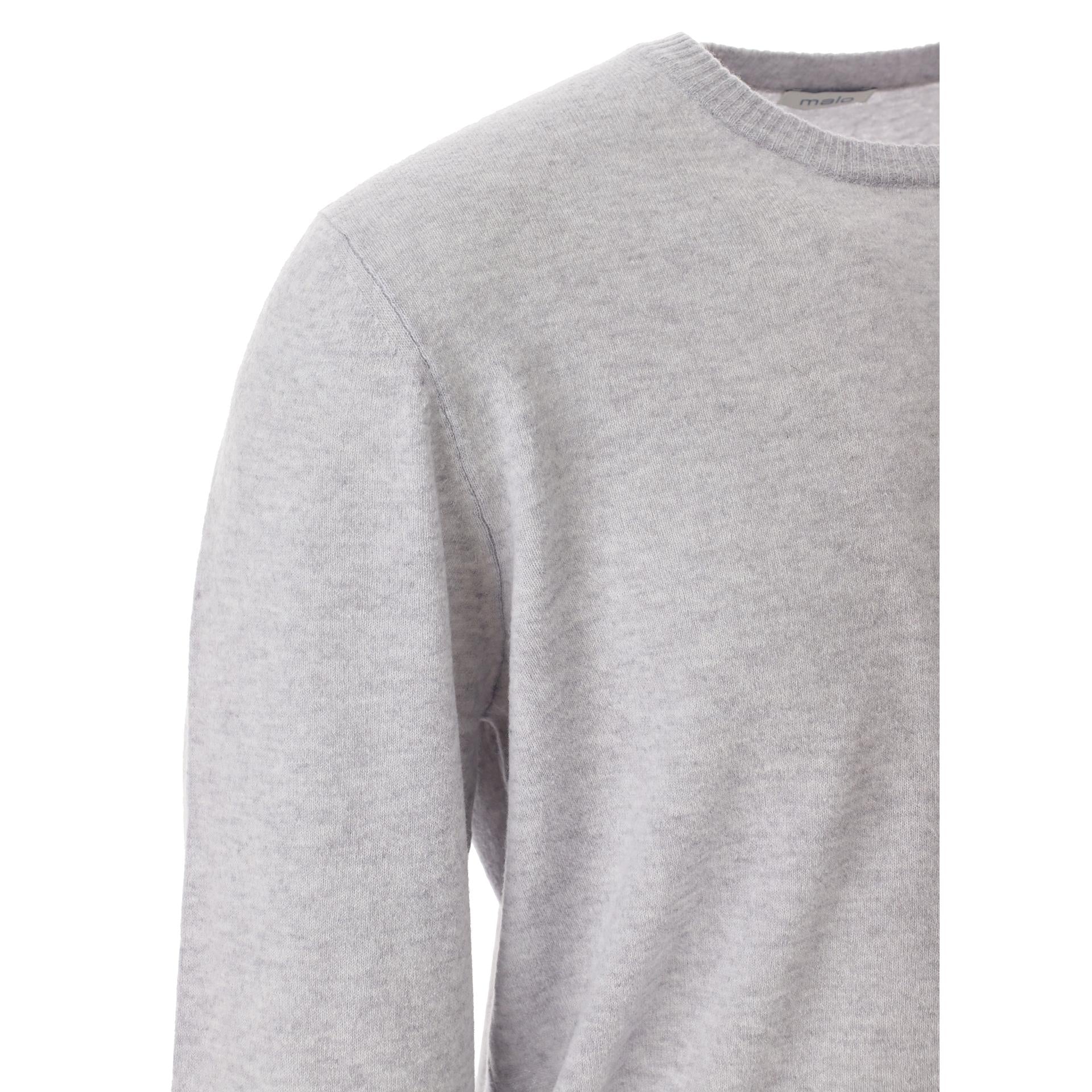 Wool crewneck sweater