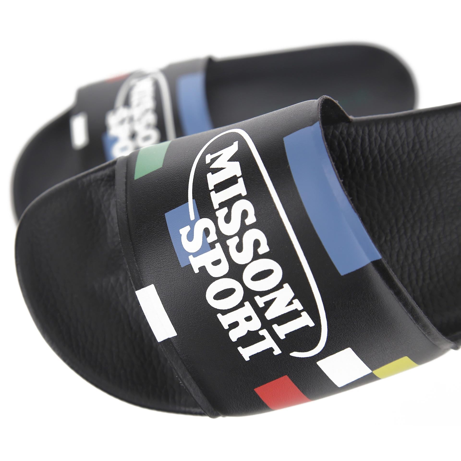 Sandali slides materiale riciclato SHMISPSP 100 ACBC X MISSONI