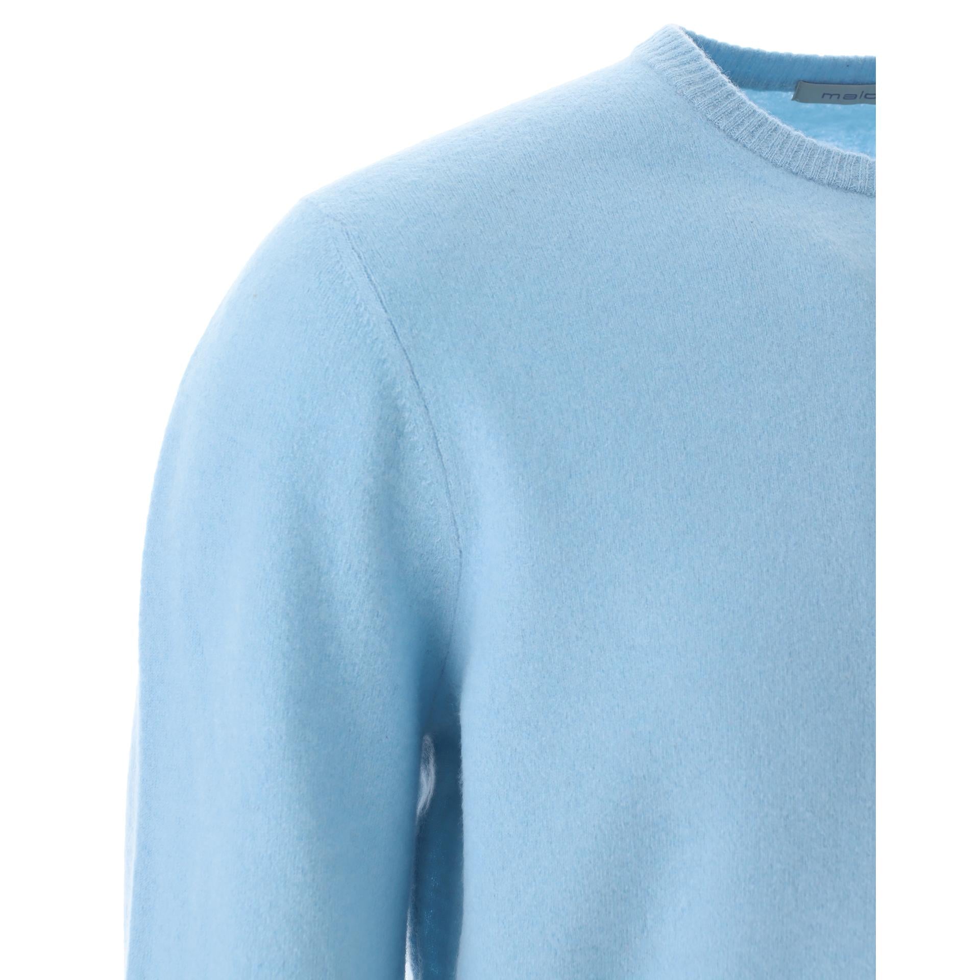 Wool crewneck sweater
