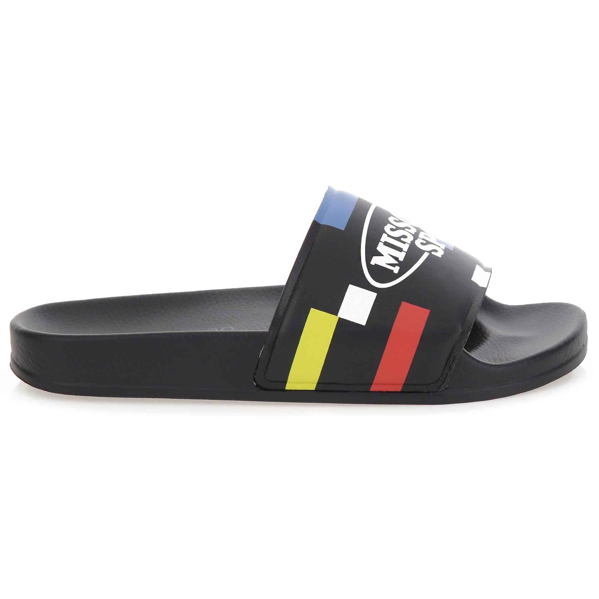 Sandali slides materiale riciclato SHMISPSP 100 ACBC X MISSONI