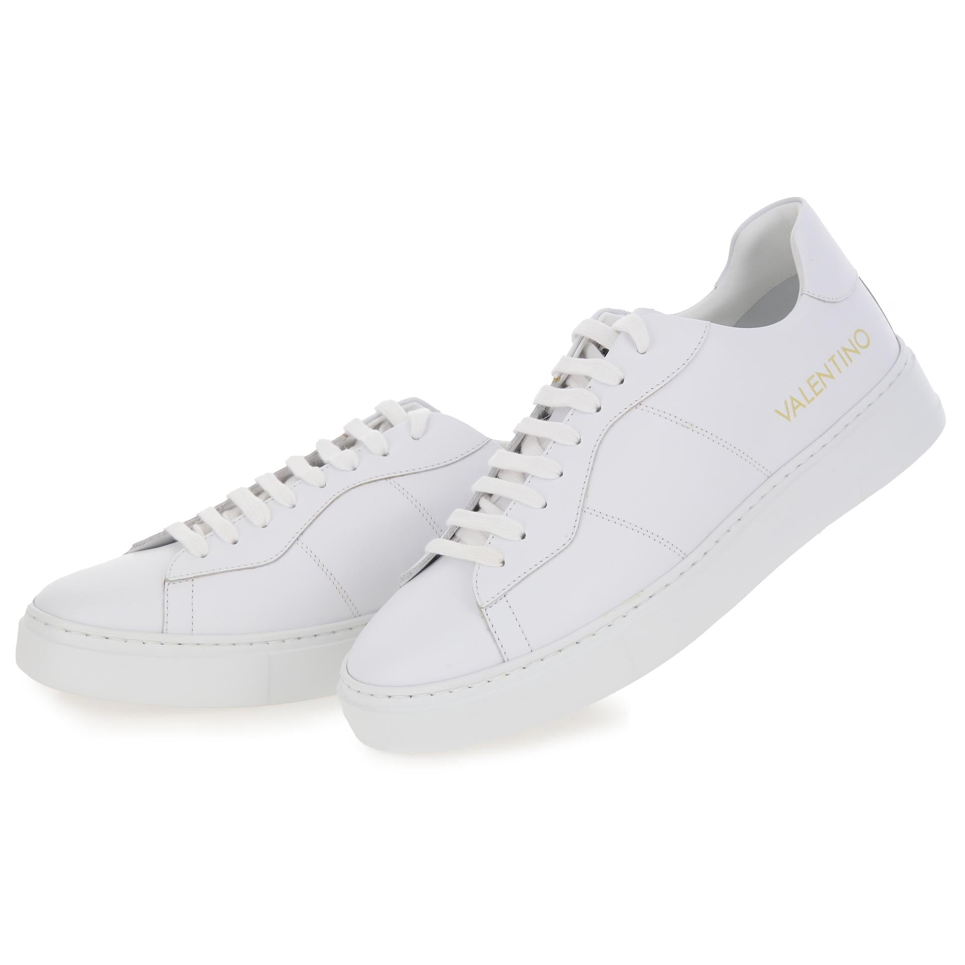 Sneakers in pelle bianca