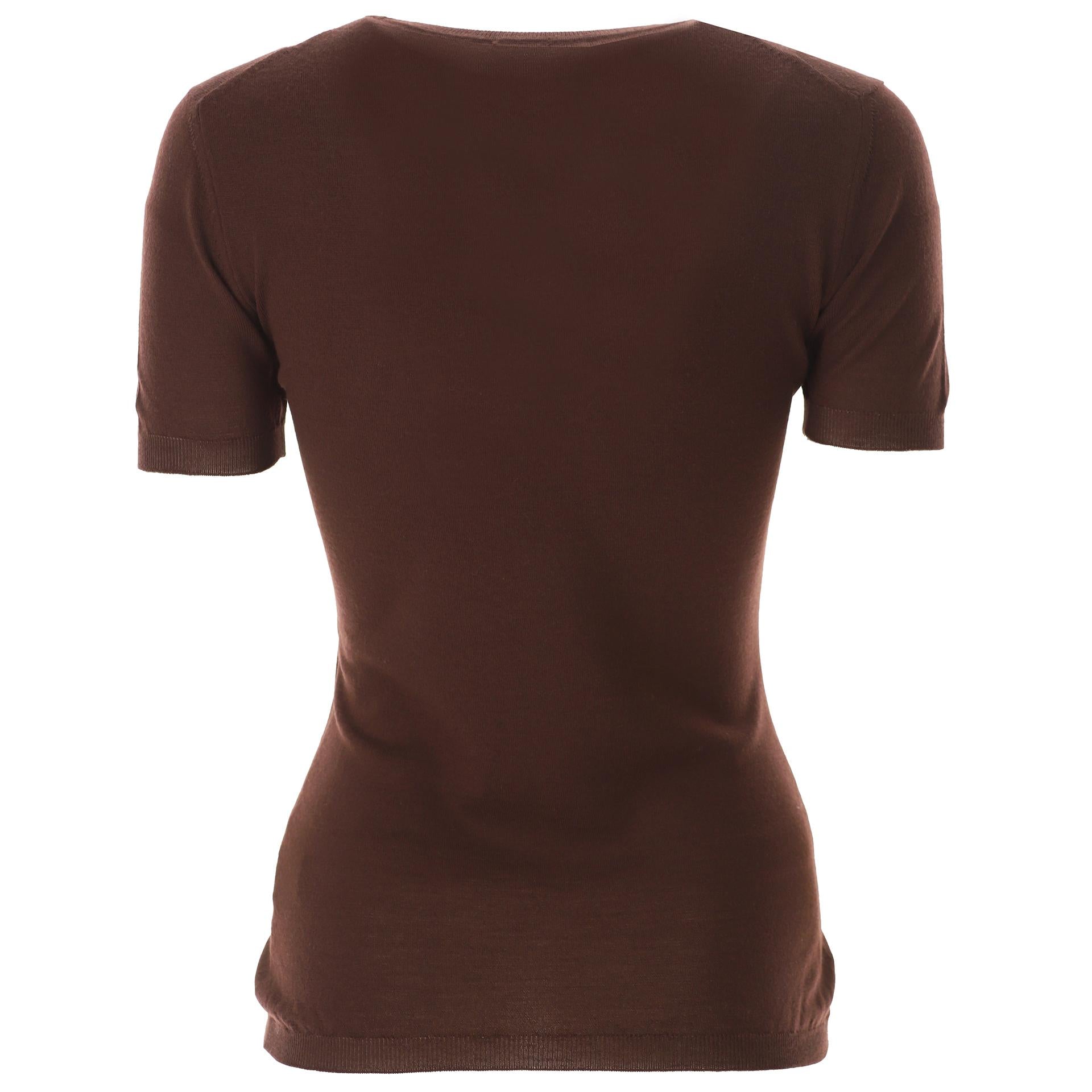 Maglia lana e seta