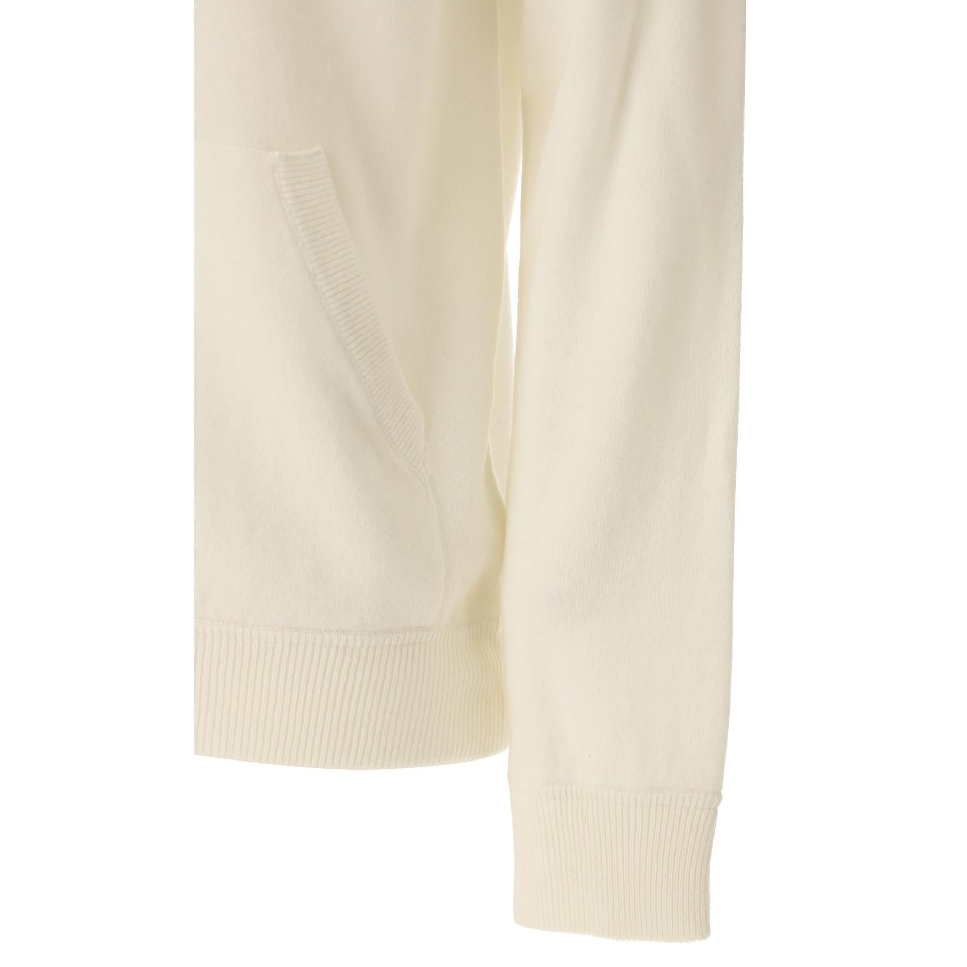 Maglia cappuccio in cashmere
