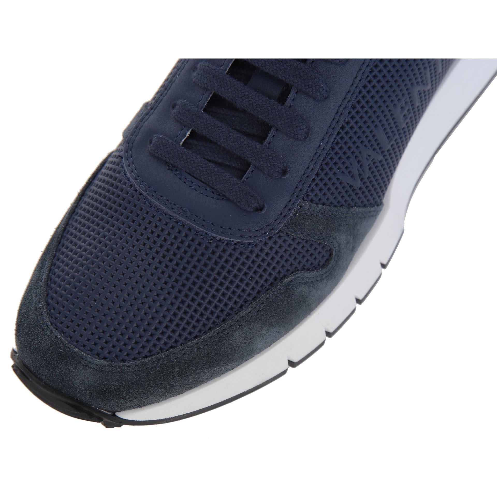 Ares blue suede sneakers