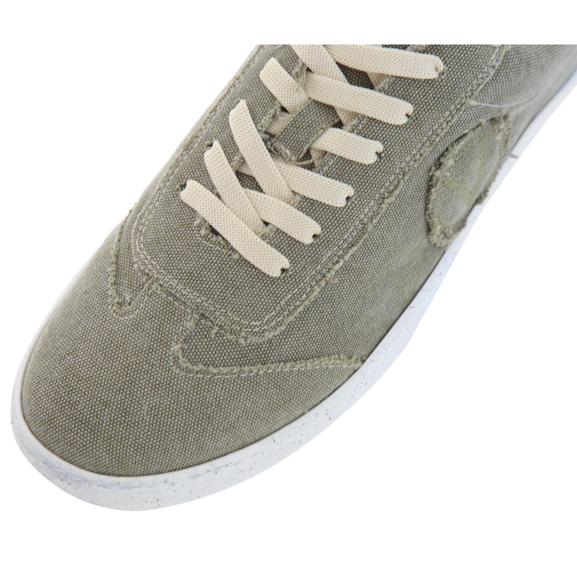 Military fabric sneakers