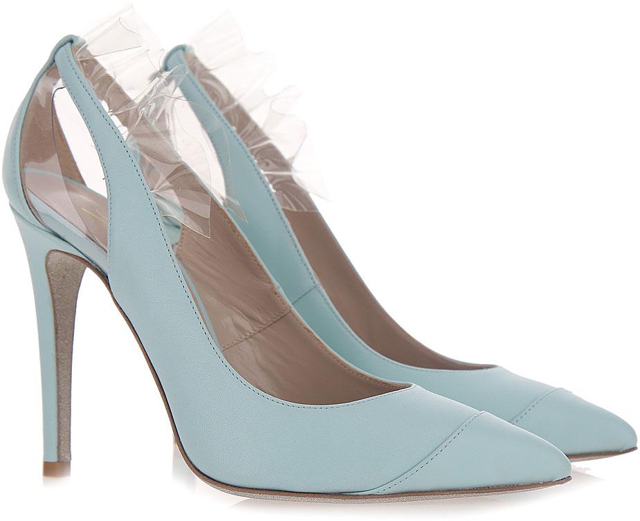 Decollete pelle menta E0ATBS01 S001216 Genny