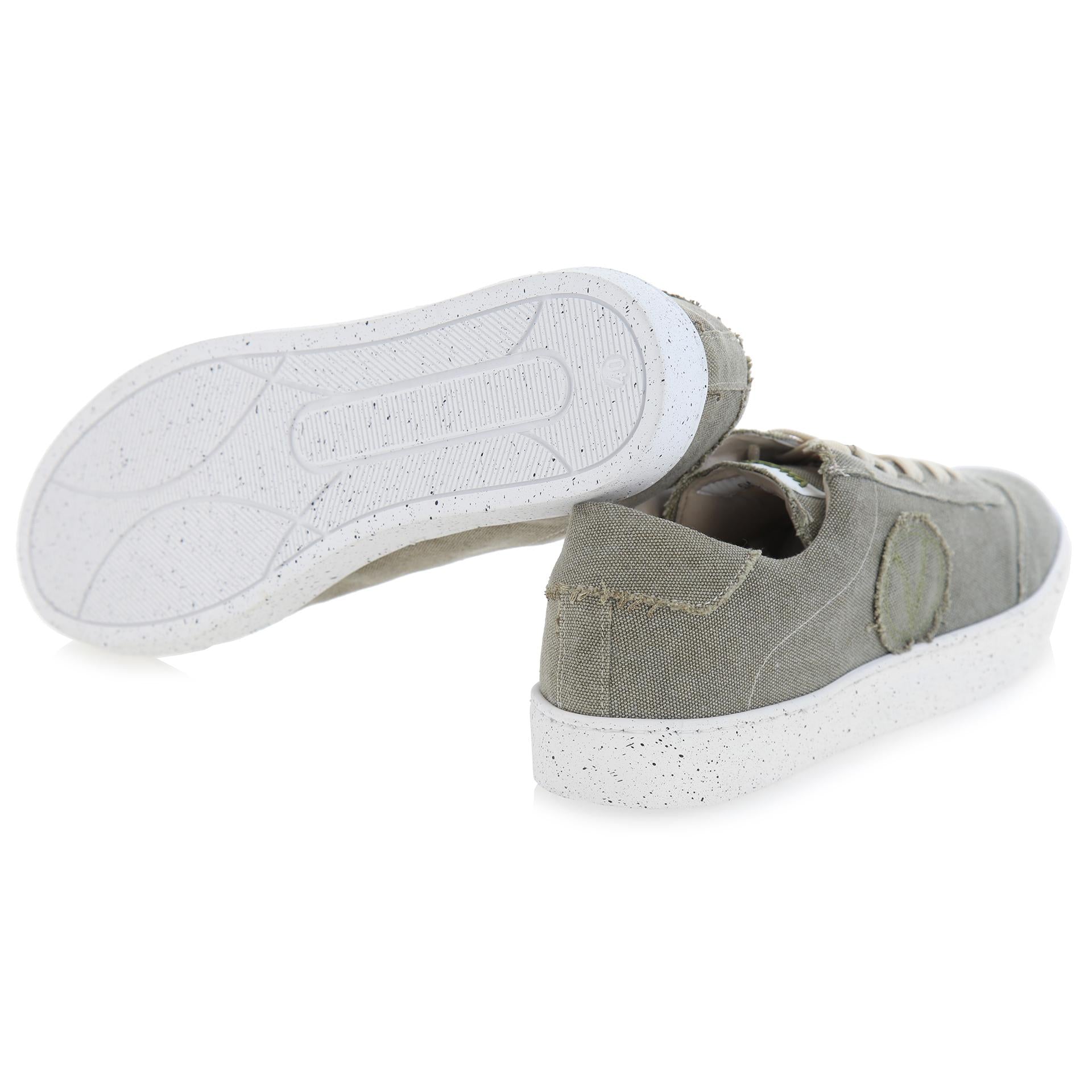 Military fabric sneakers