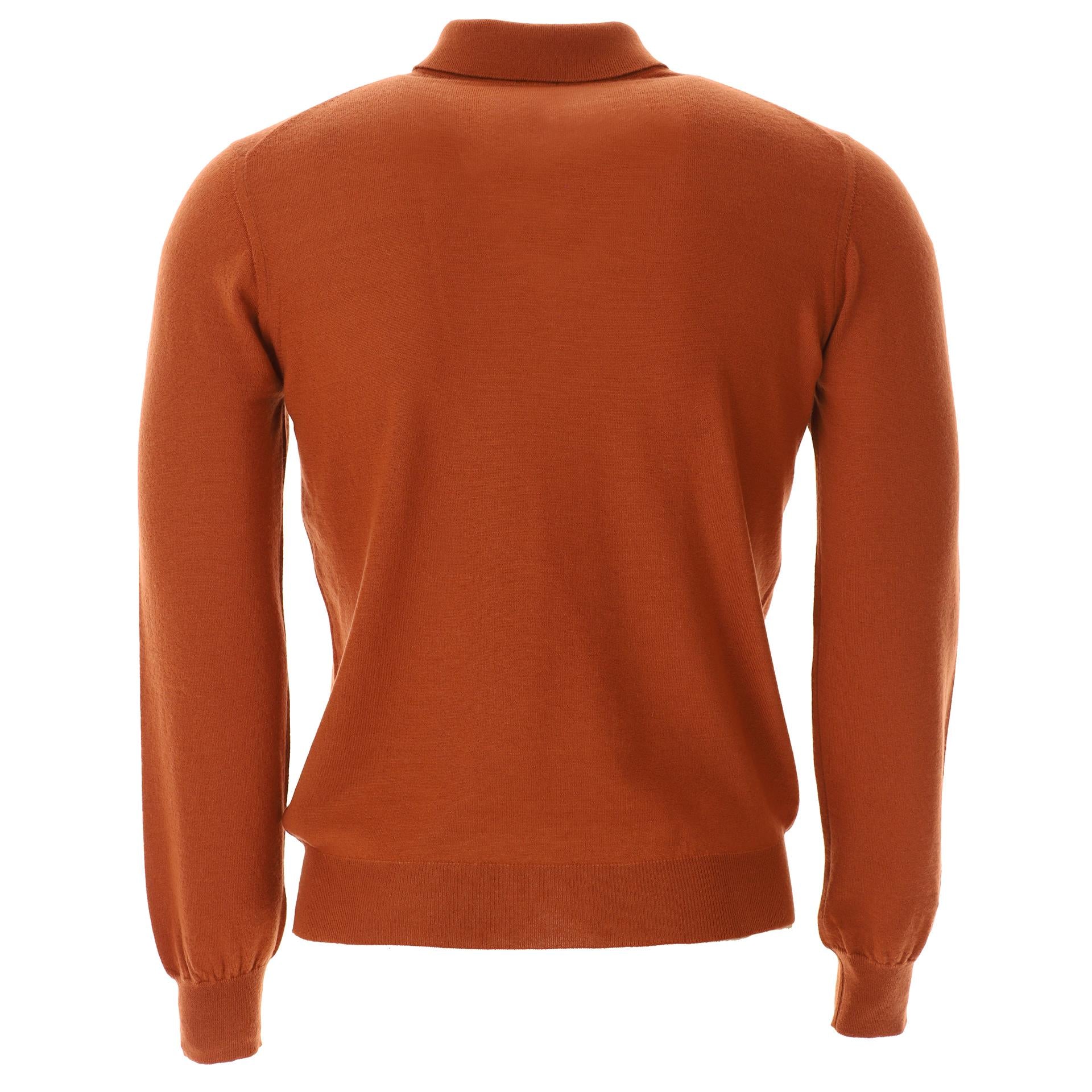 Cashmere polo sweater