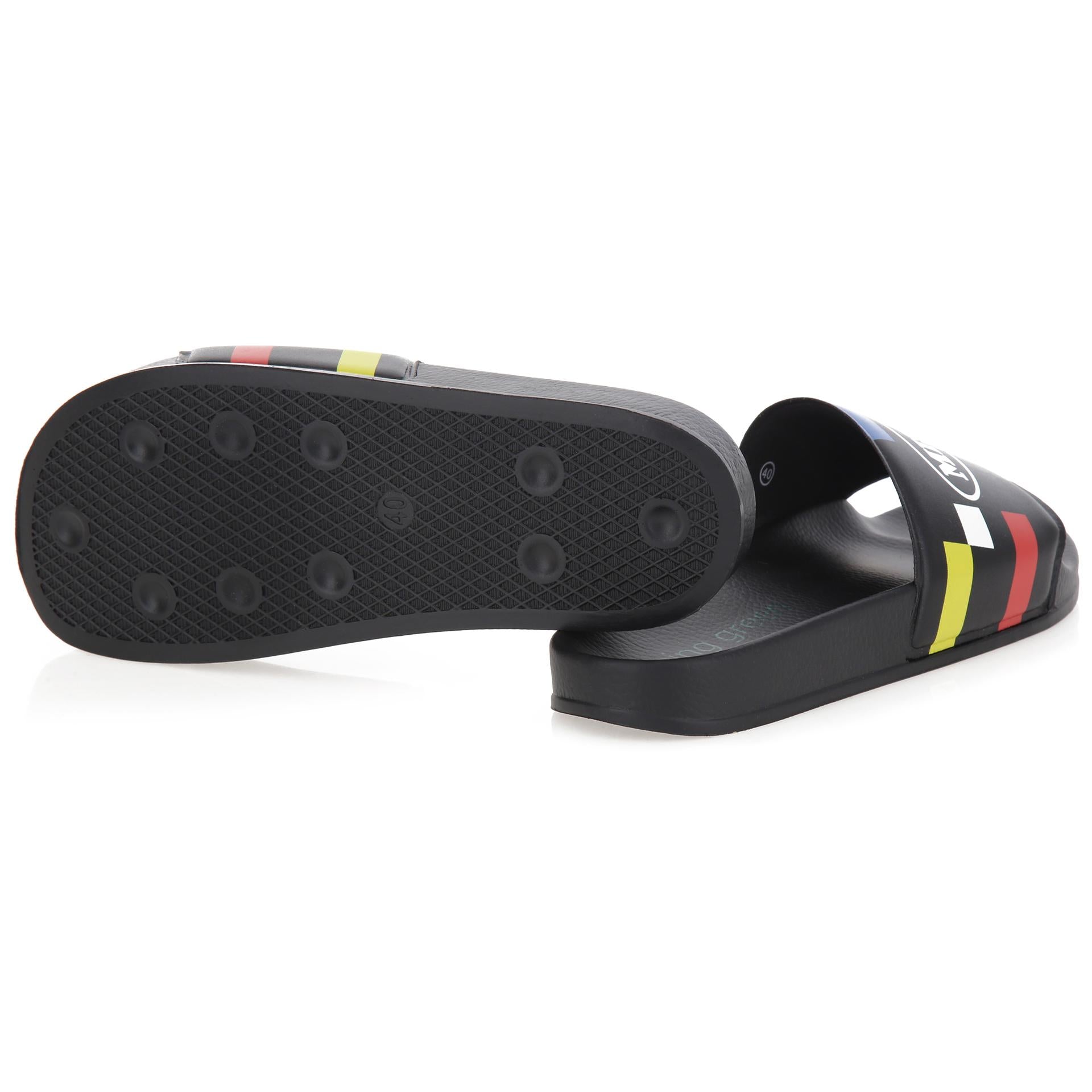 Sandali slides materiale riciclato SHMISPSP 100 ACBC X MISSONI