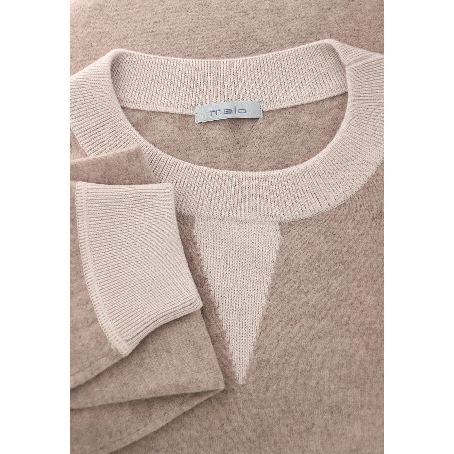Wool crewneck sweater