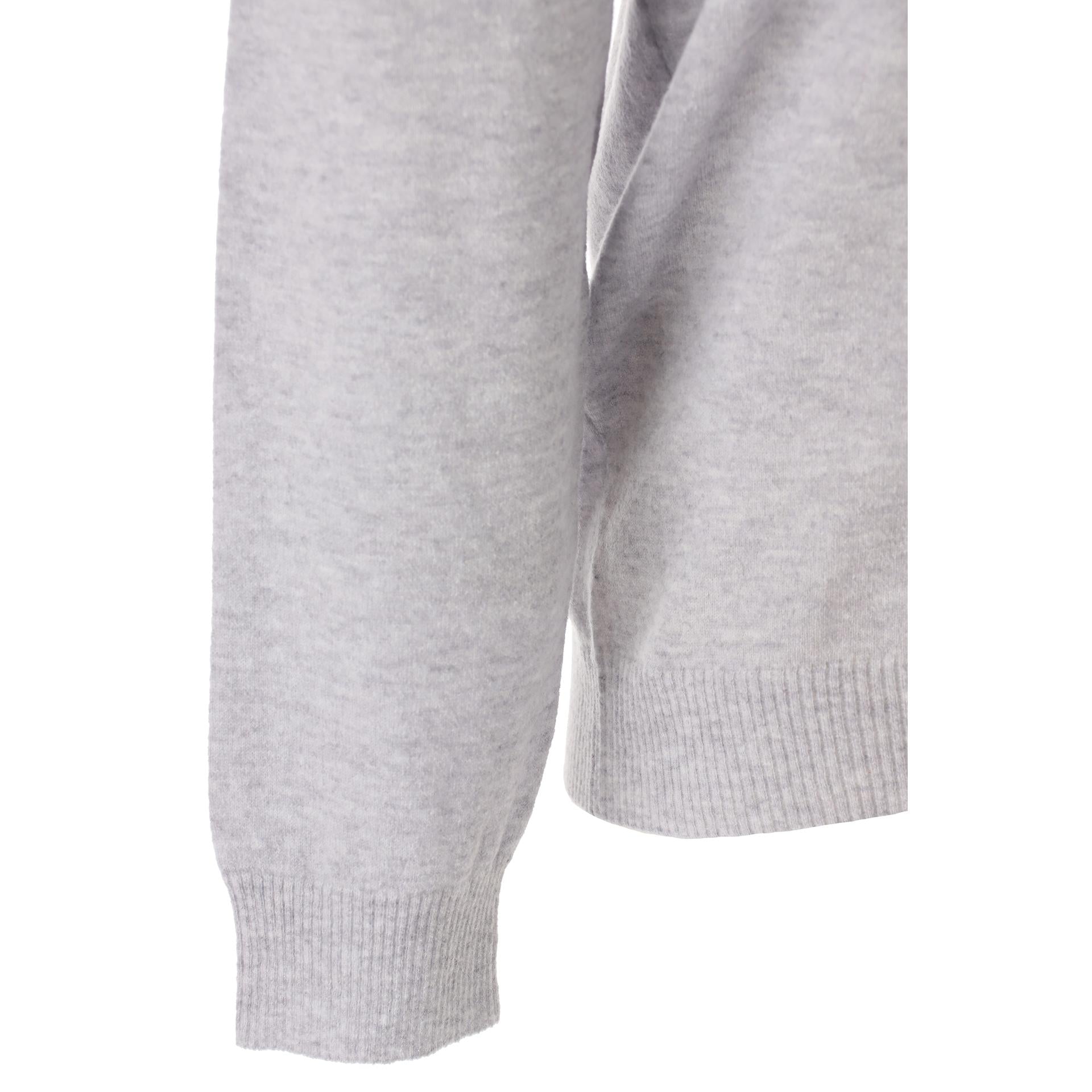 Wool crewneck sweater
