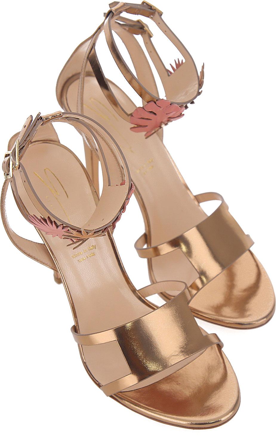 Sandali pelle bronzo E0APBS01 S001937 Genny