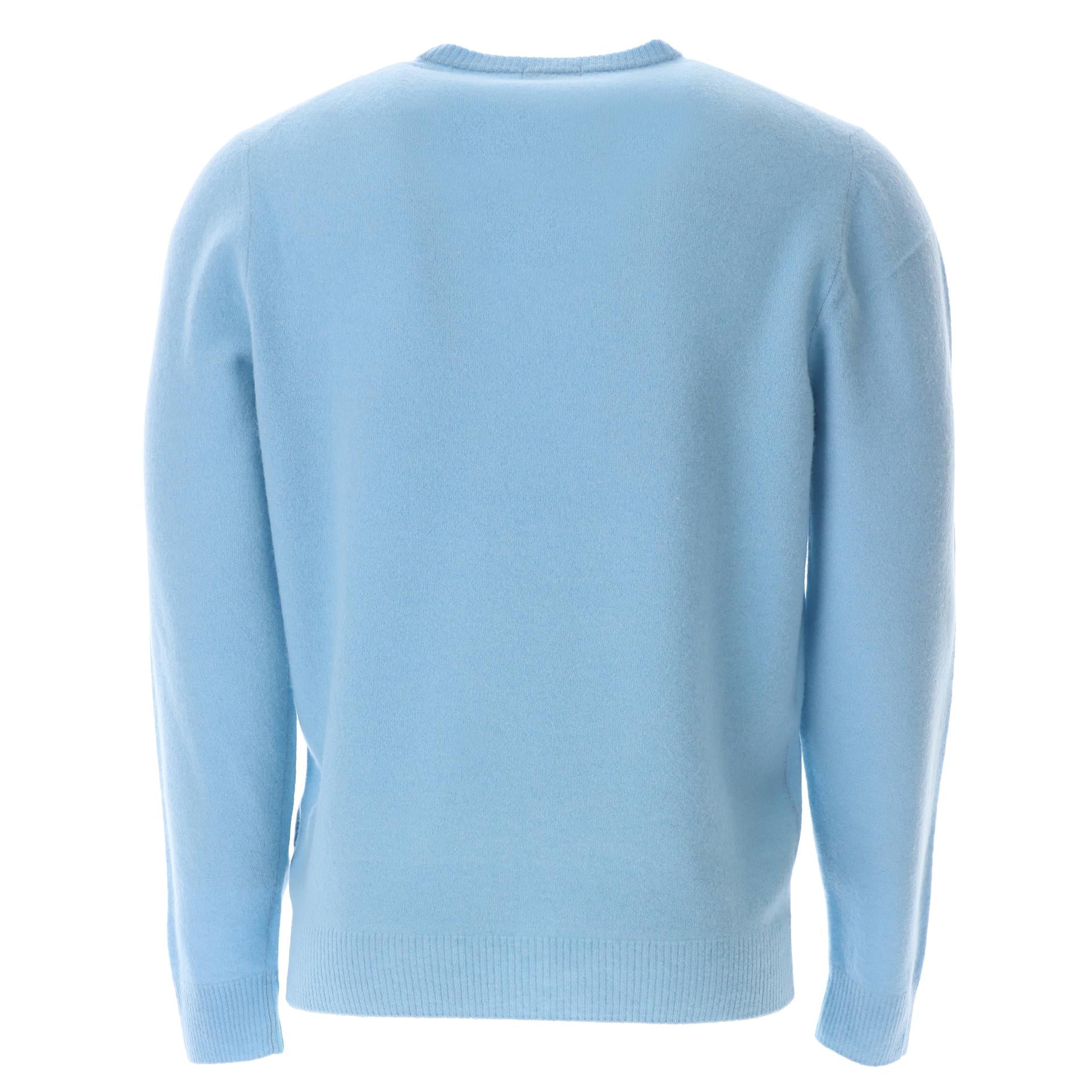 Wool crewneck sweater