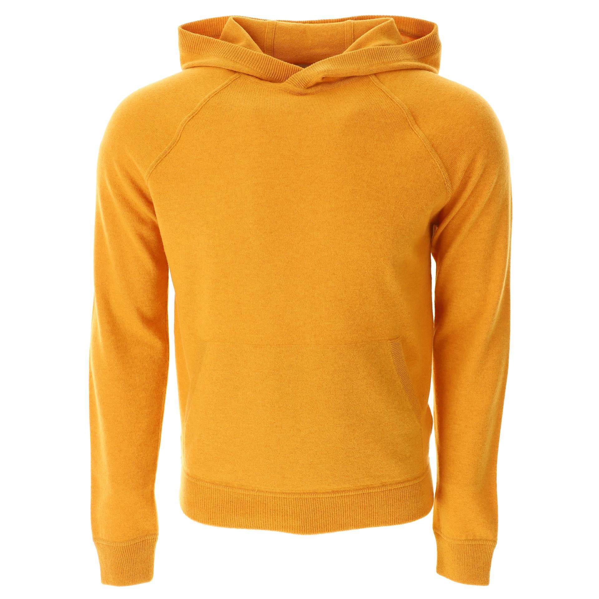 Cashmere hooded sweater