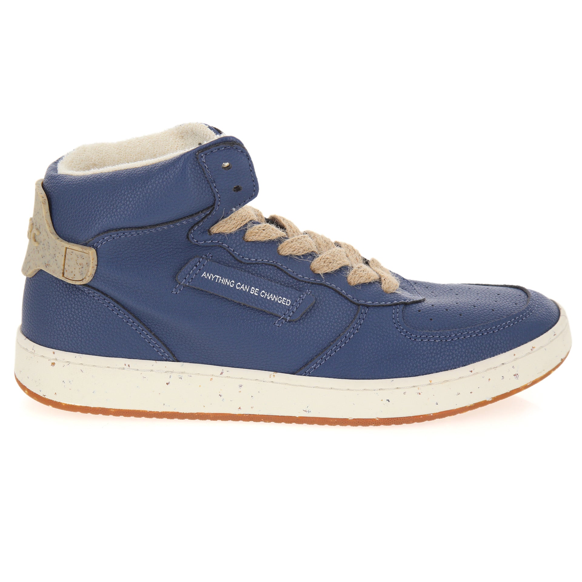 Sneakers alte in materiale eco