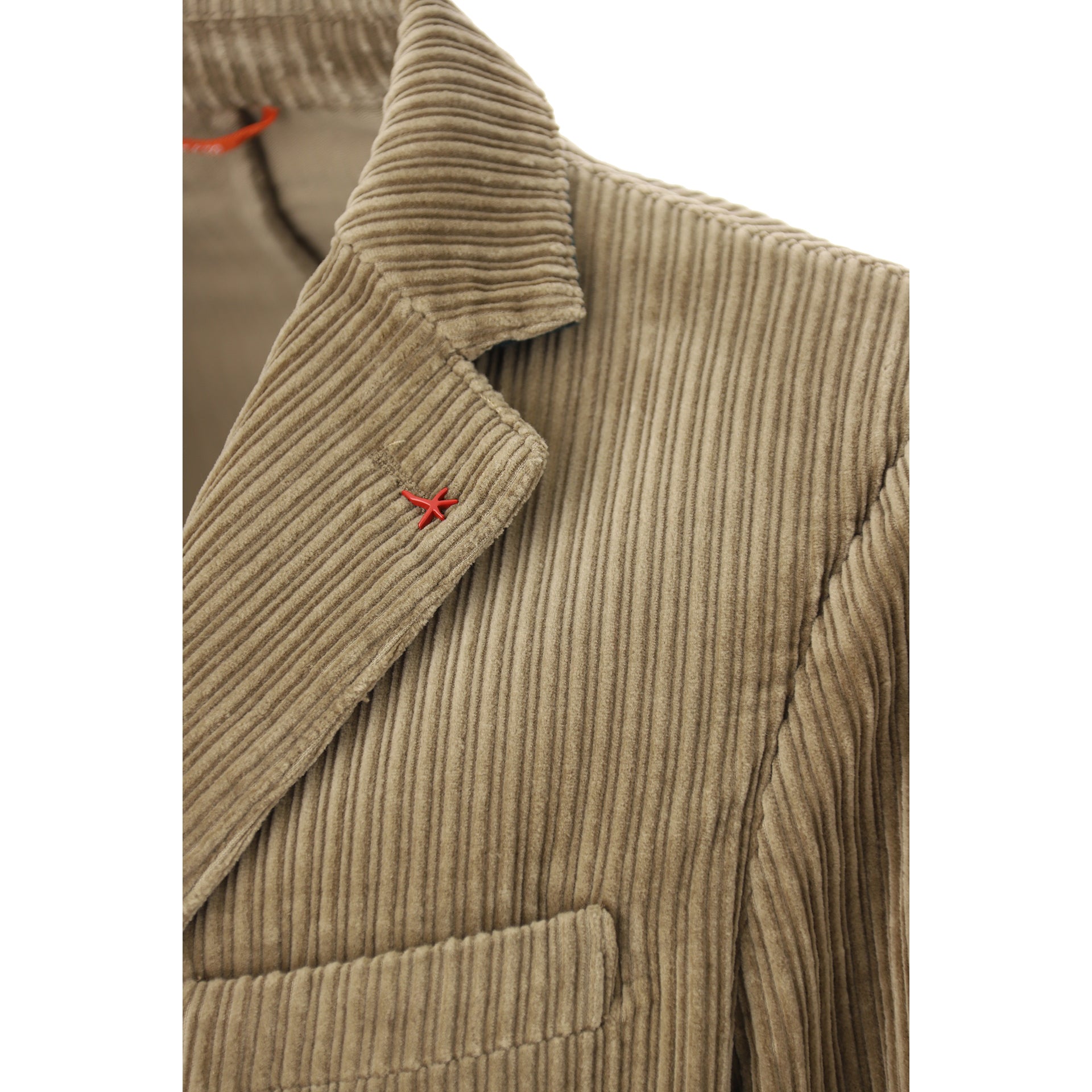 Blazer velluto monopetto