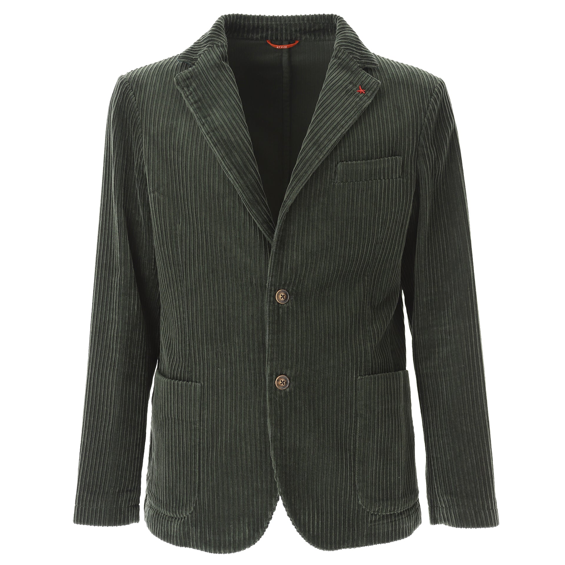 Blazer velluto monopetto