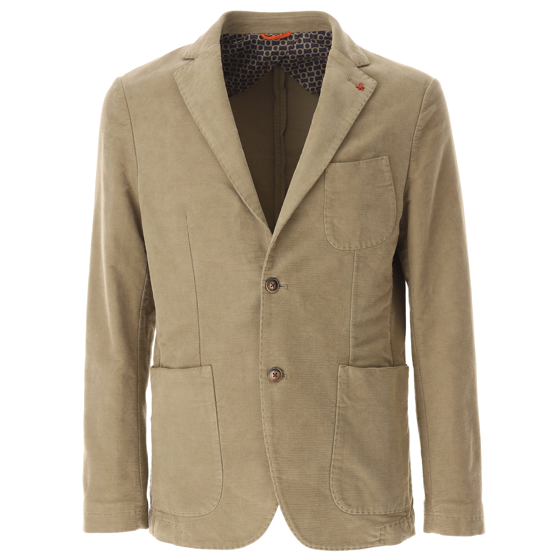 Blazer monopetto velluto