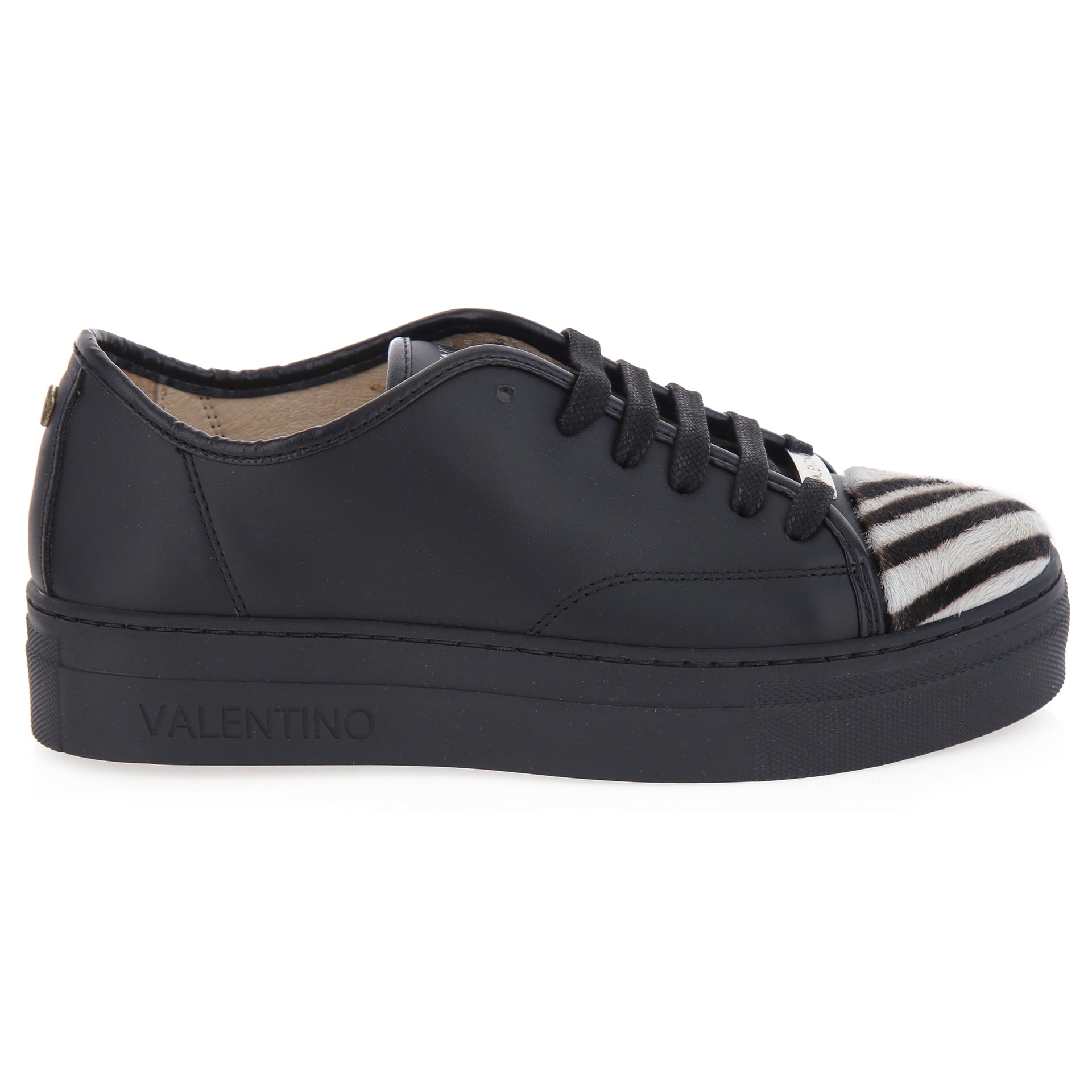 Sneakers pelle nera