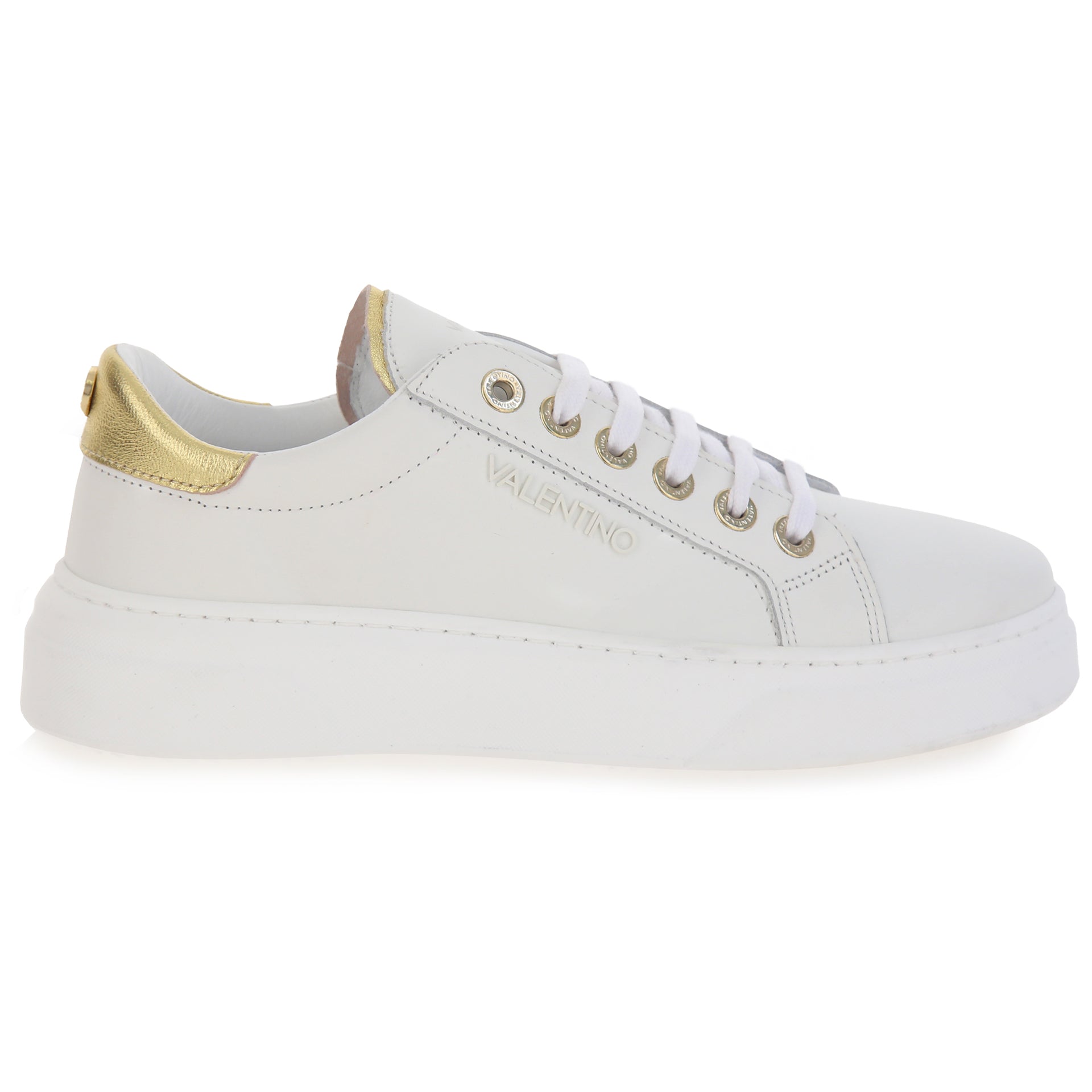 Sneakers platform pelle