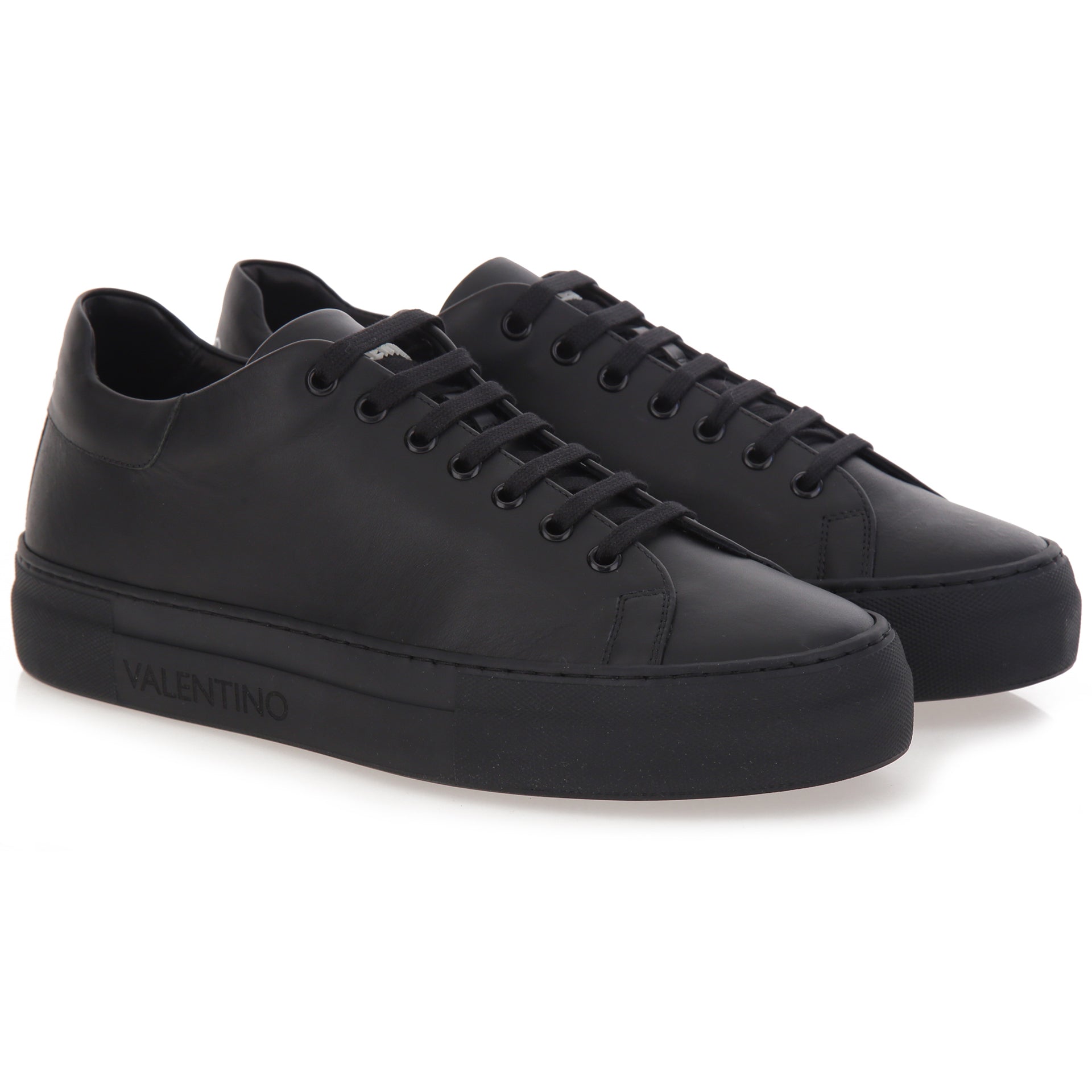 Sneakers pelle nera