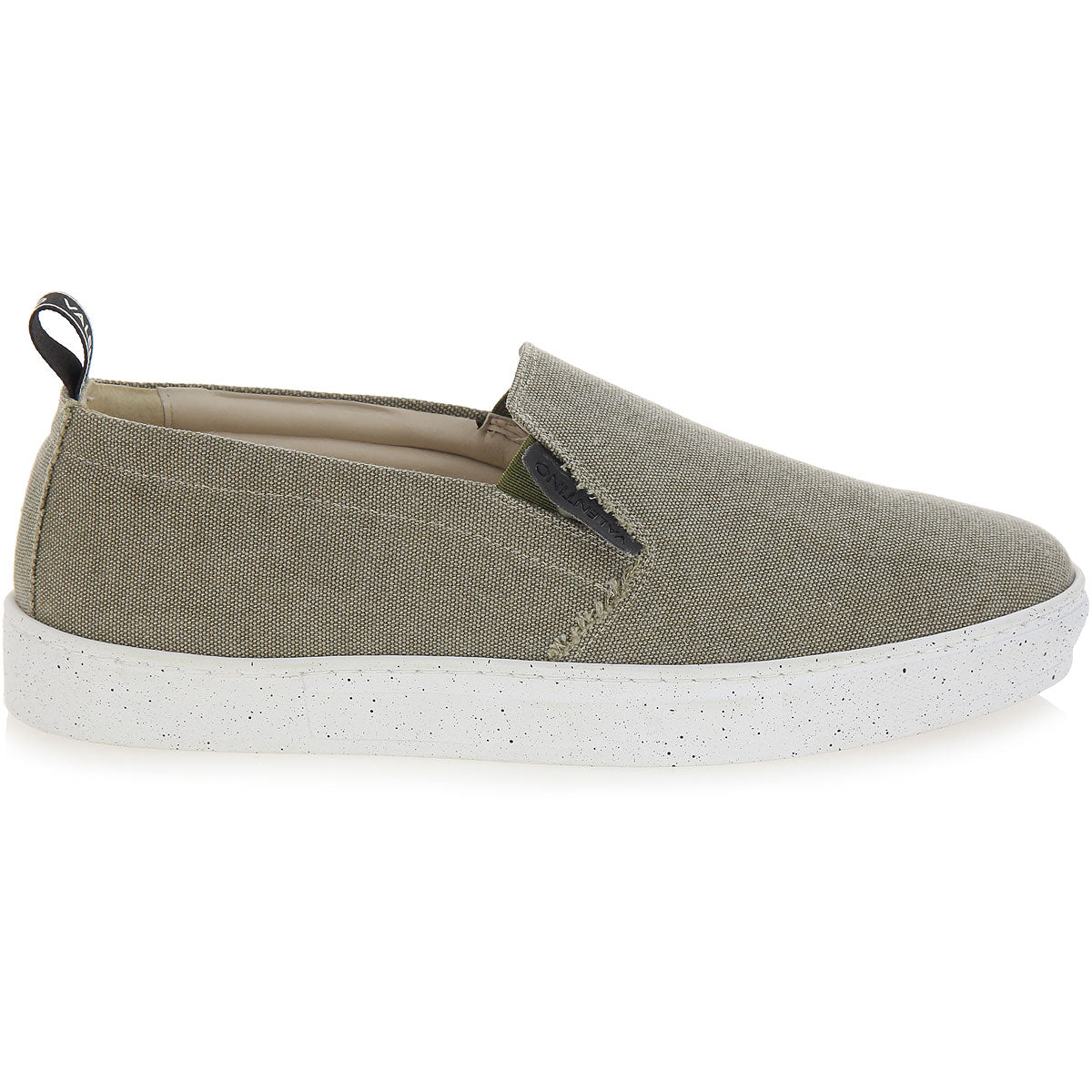 Sneaker Slip-on verde militare