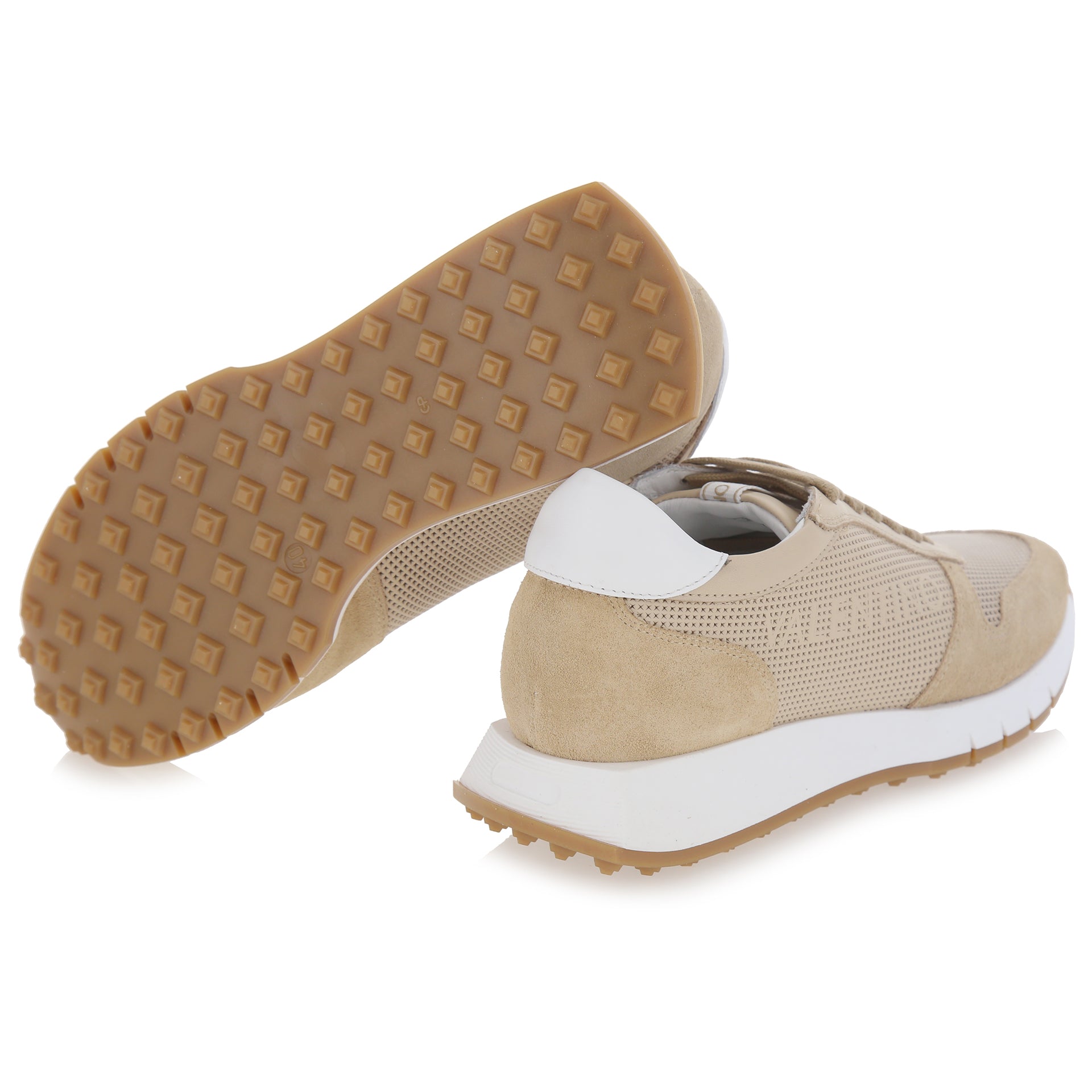 Sneakers Ares camoscio beige