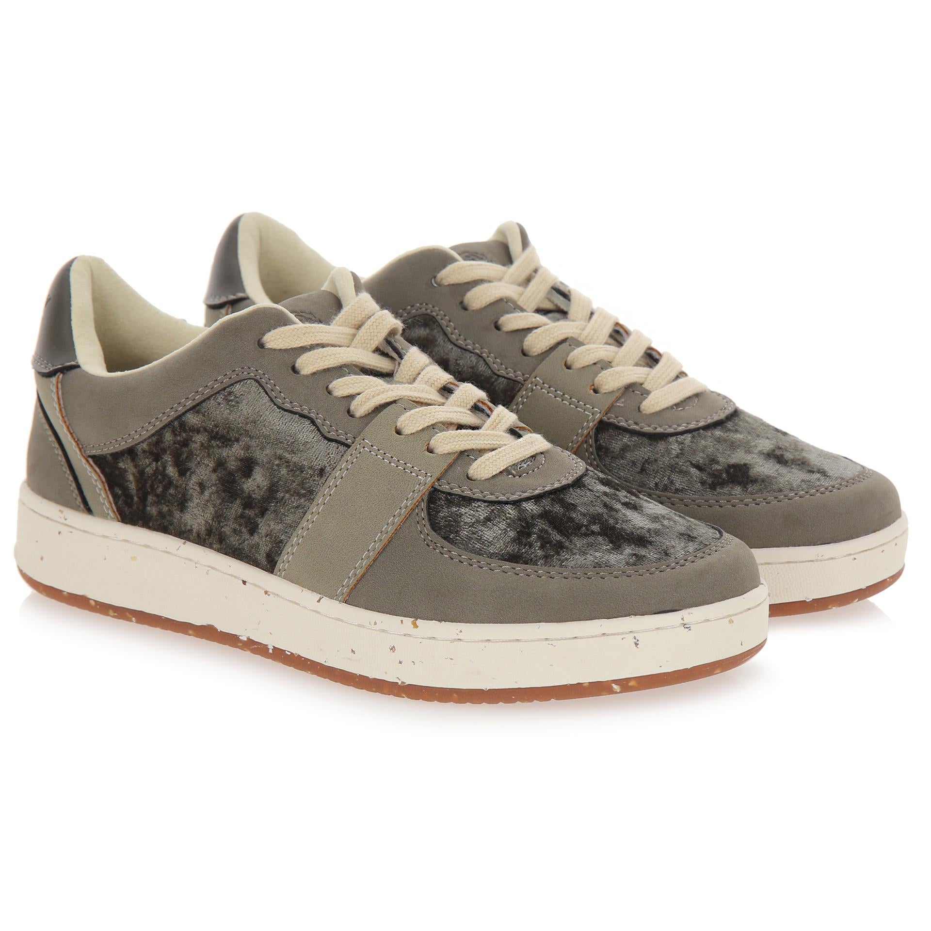 Velvet sneakers