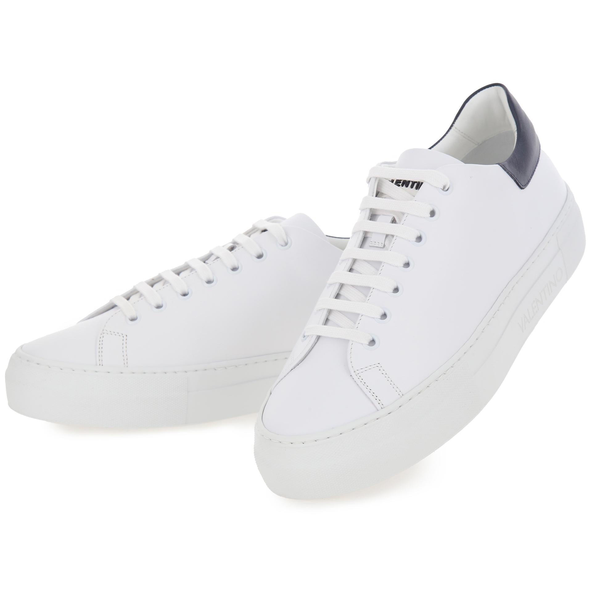 Sneakers bianca suola alta