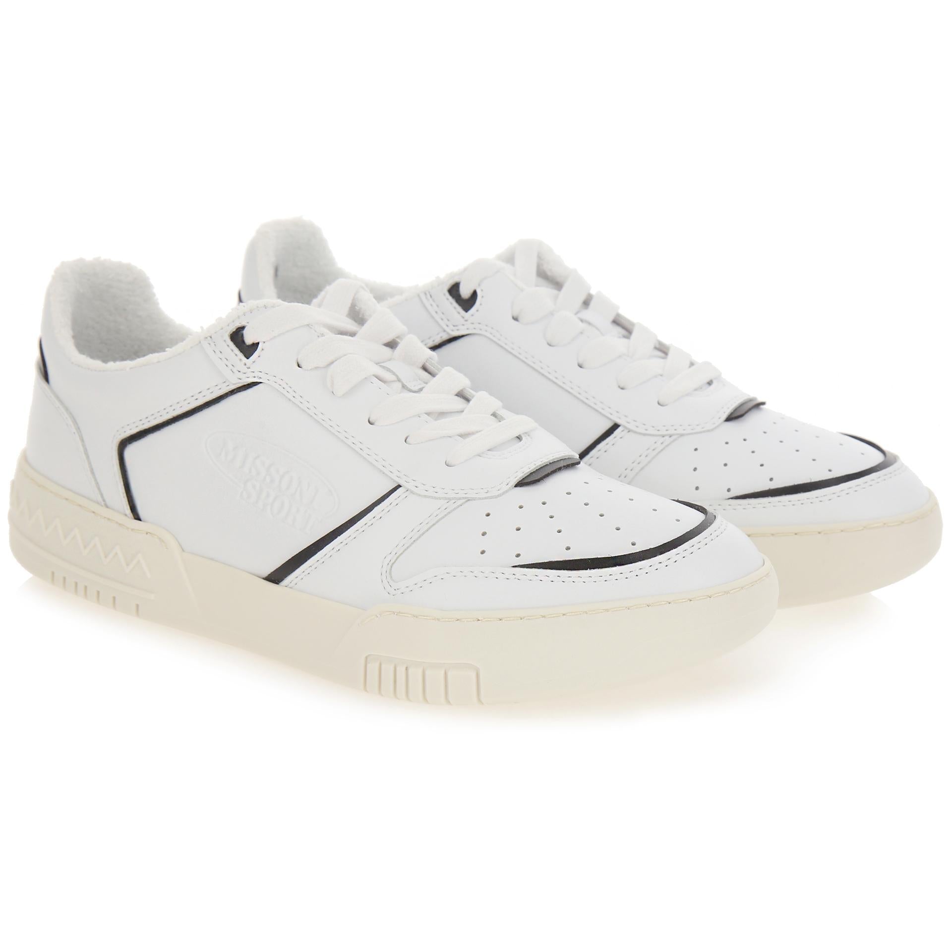 Sneakers bianca  materiale riciclato SHMIBNL 201 ACBC X MISSONI 