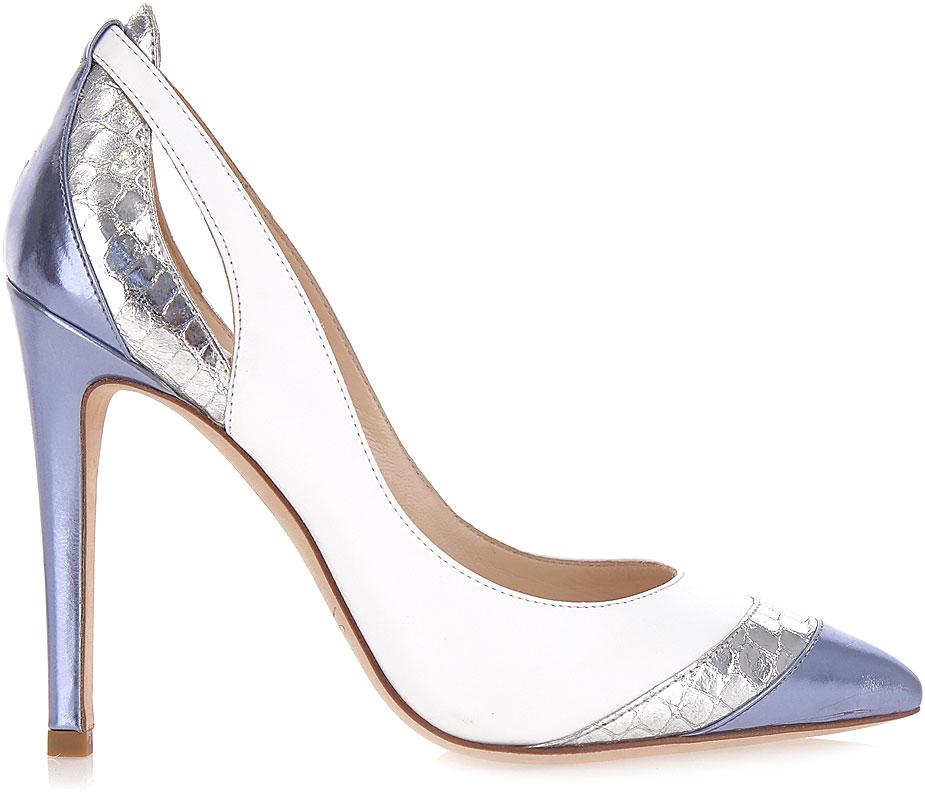 Decollete cut out bianco E0APBS02 S002003 Genny 