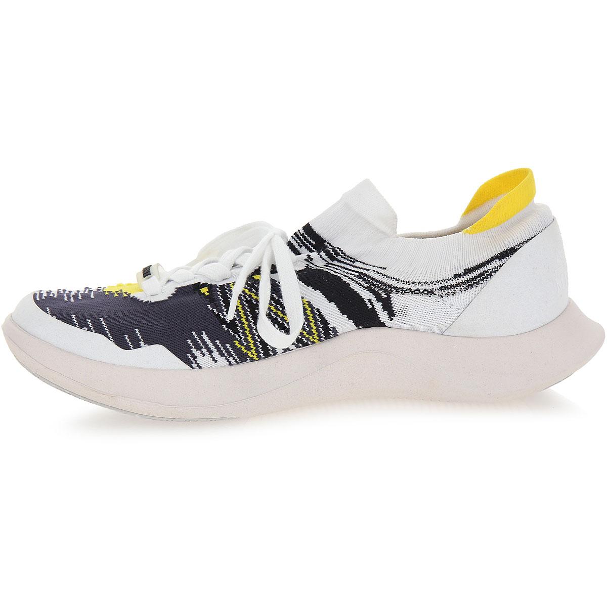 White sneaker recycled material