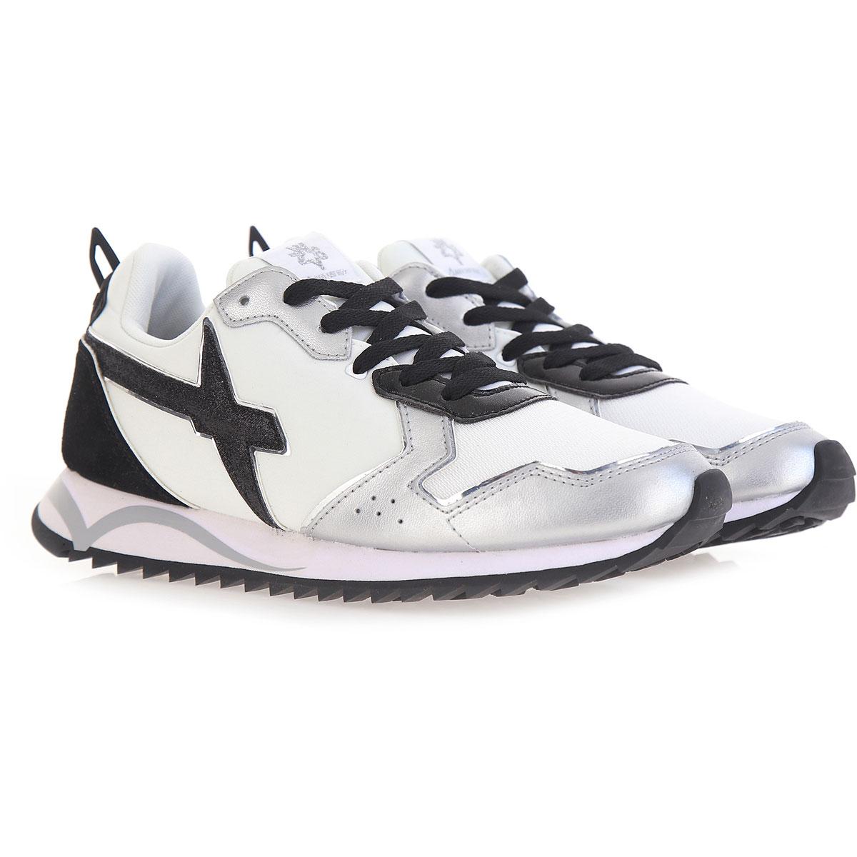 Jet W white leather sneakers