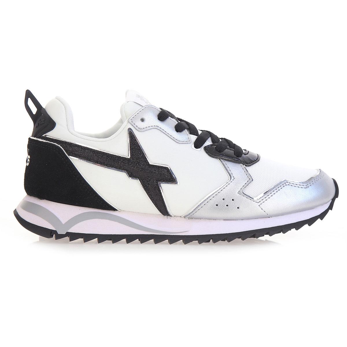 Jet W white leather sneakers
