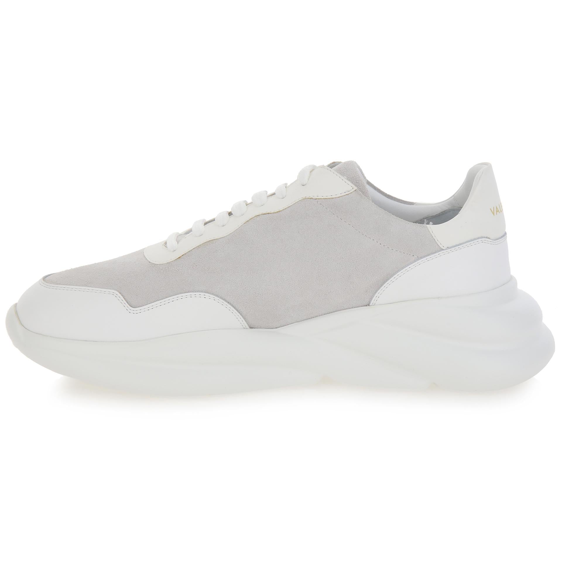 Suede sneakers with chunky sole