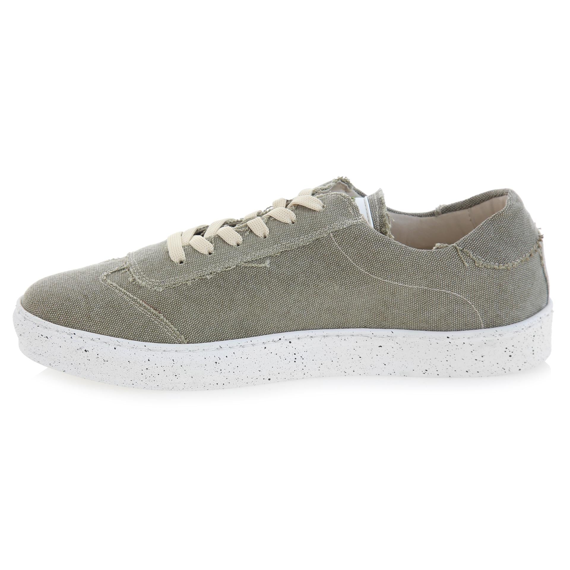 Military fabric sneakers